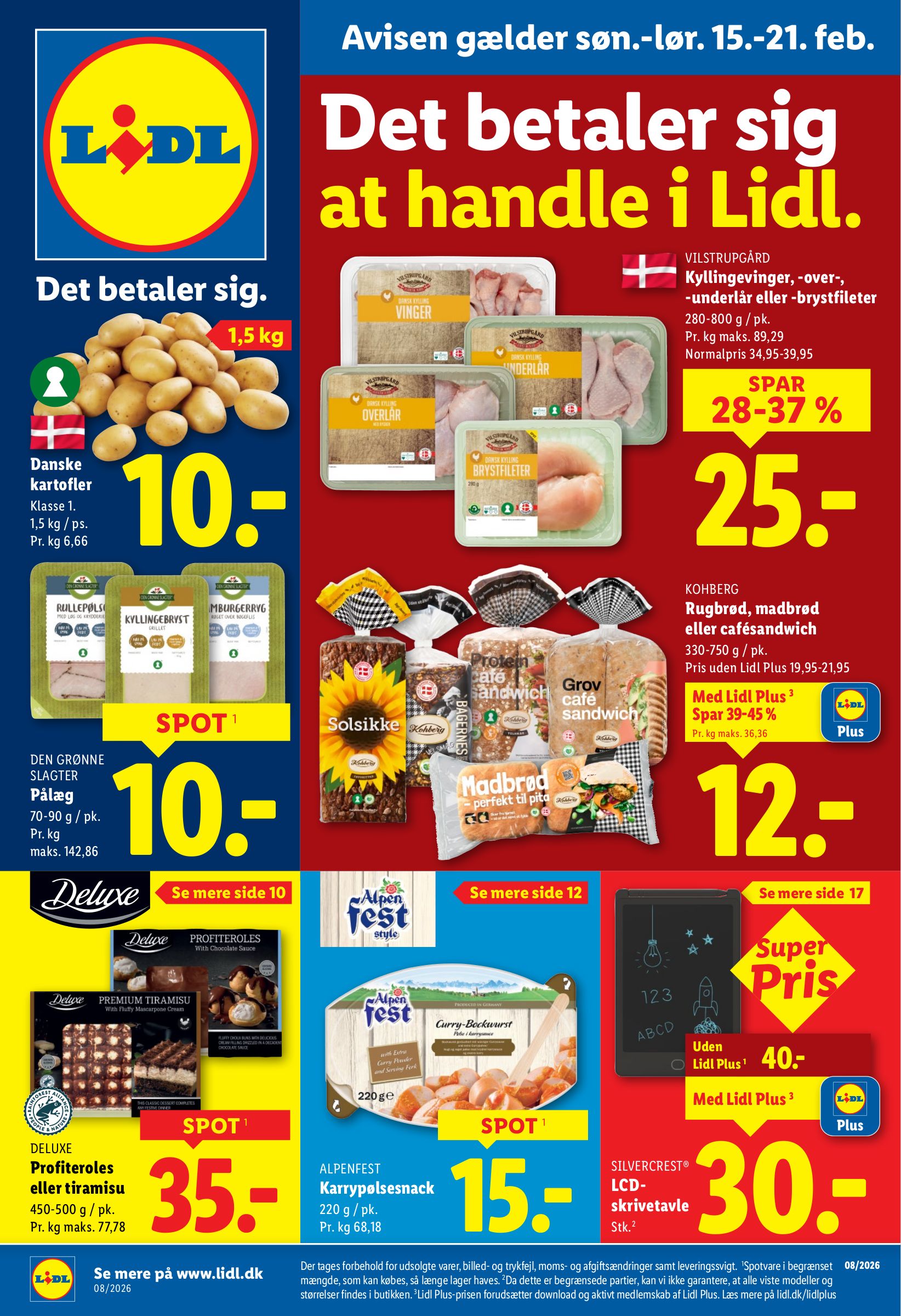 lidl - Lidl tilbudsavis gyldig fra 15.02.2026 til 21.02.2026