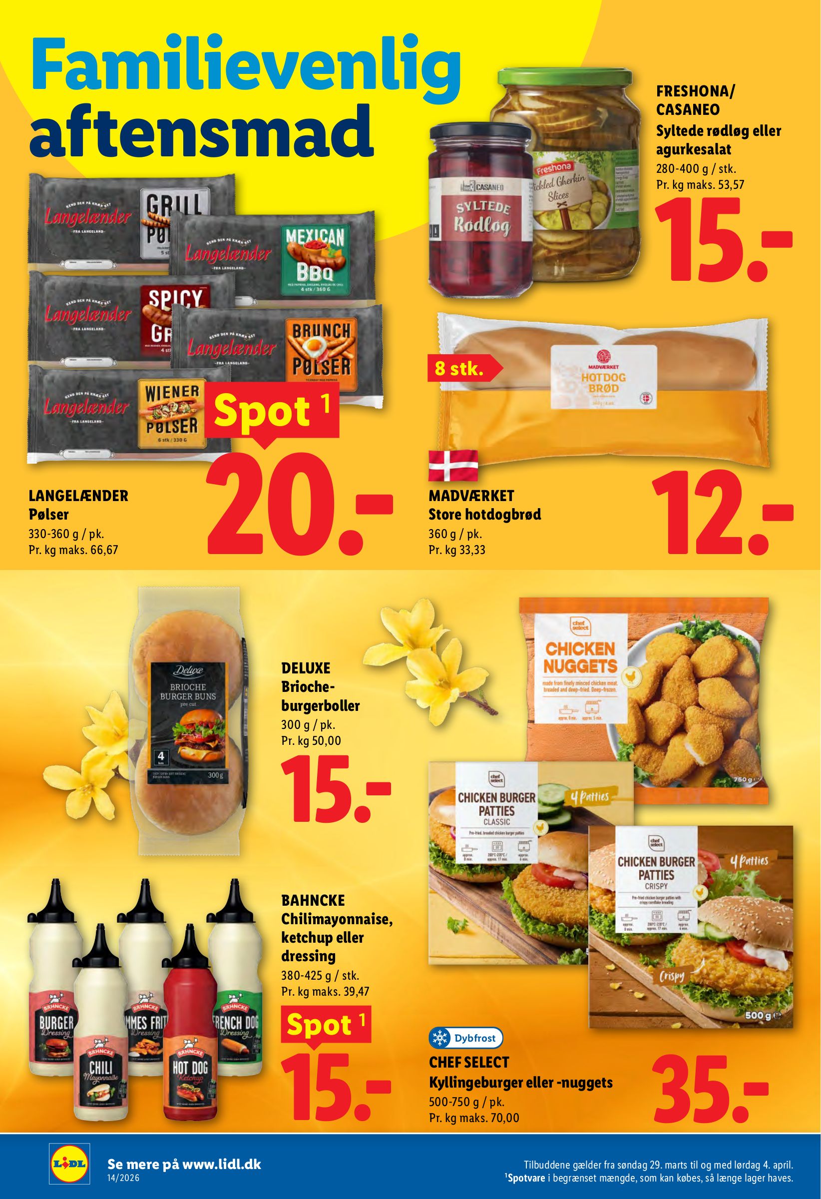 lidl - Lidl tilbudsavis gyldig fra 29.03.2026 til 04.04.2026 - page: 14