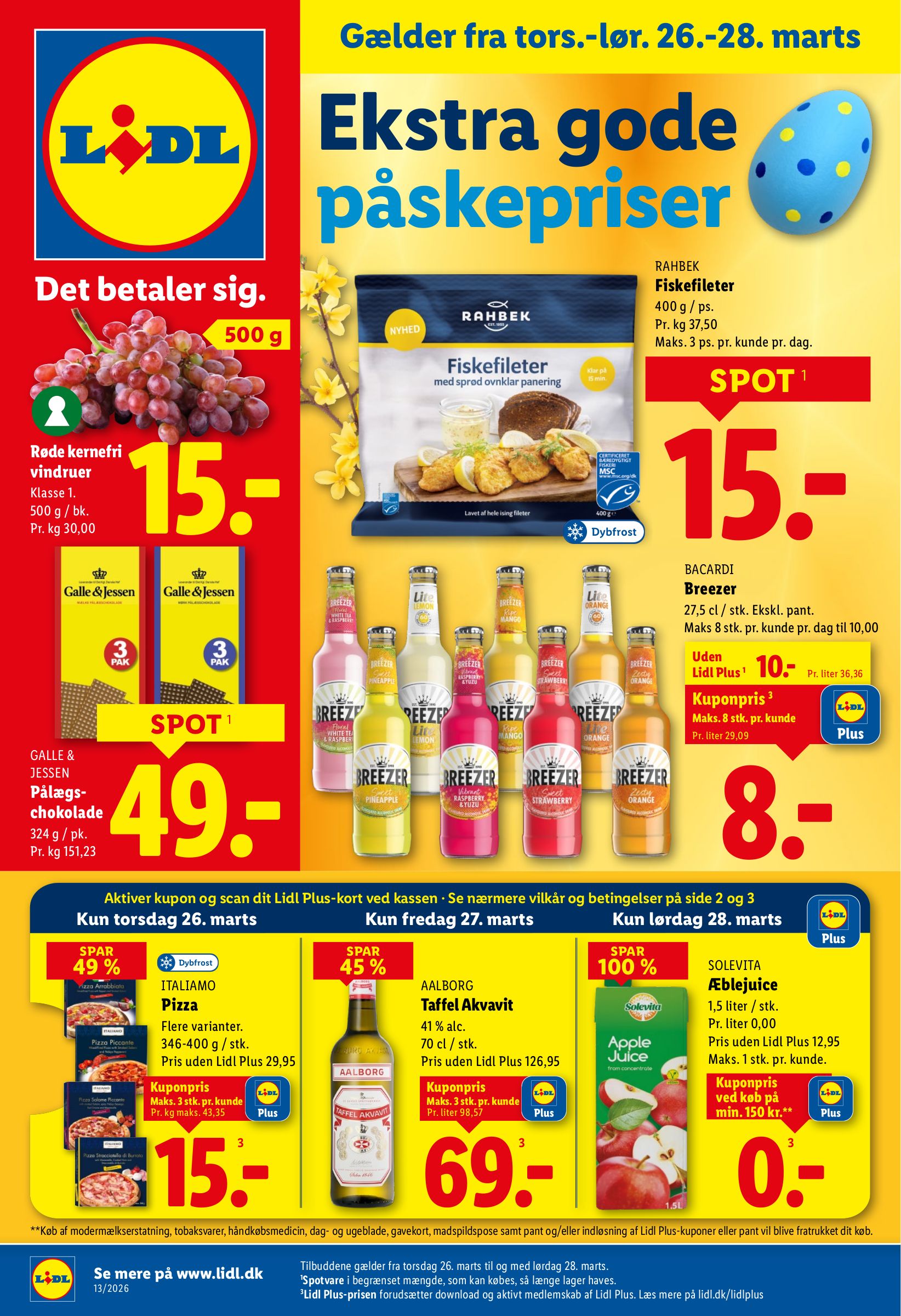 lidl - Lidl - Weekendtilbud tilbudsavis gyldig fra 26.03.2026 til 28.03.2026