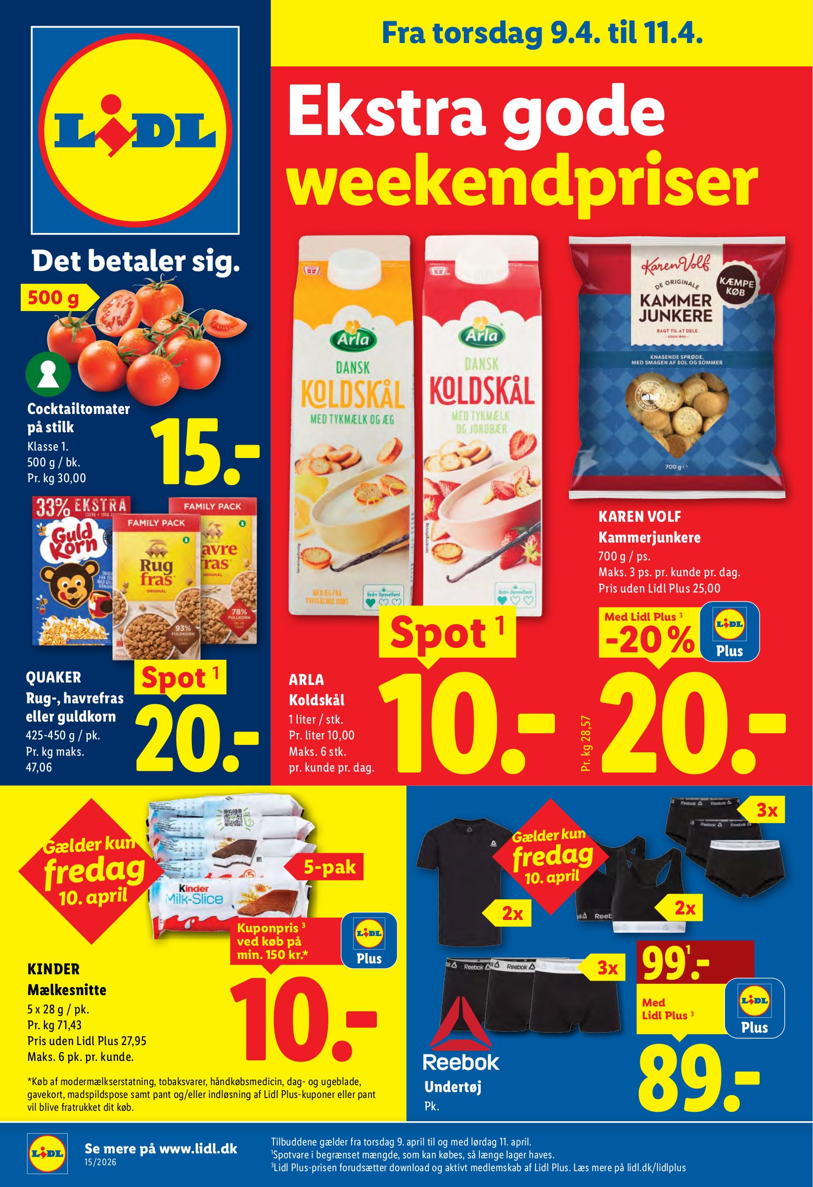 lidl - Aktuel Lidl katalog gyldig fra torsdag 09.04.2026 til lørdag 11.04.2026