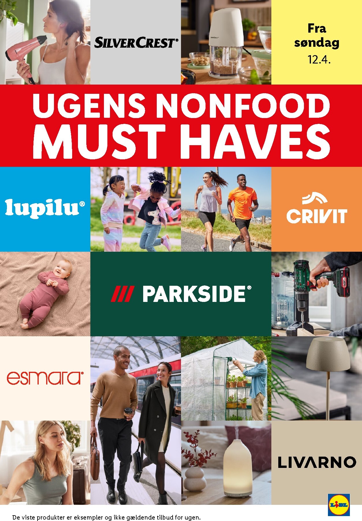 lidl - Aktuel Lidl - Ugens NonFood Must Haves katalog gyldig fra søndag 12.04.2026 til lørdag 18.04.2026 - page: 1