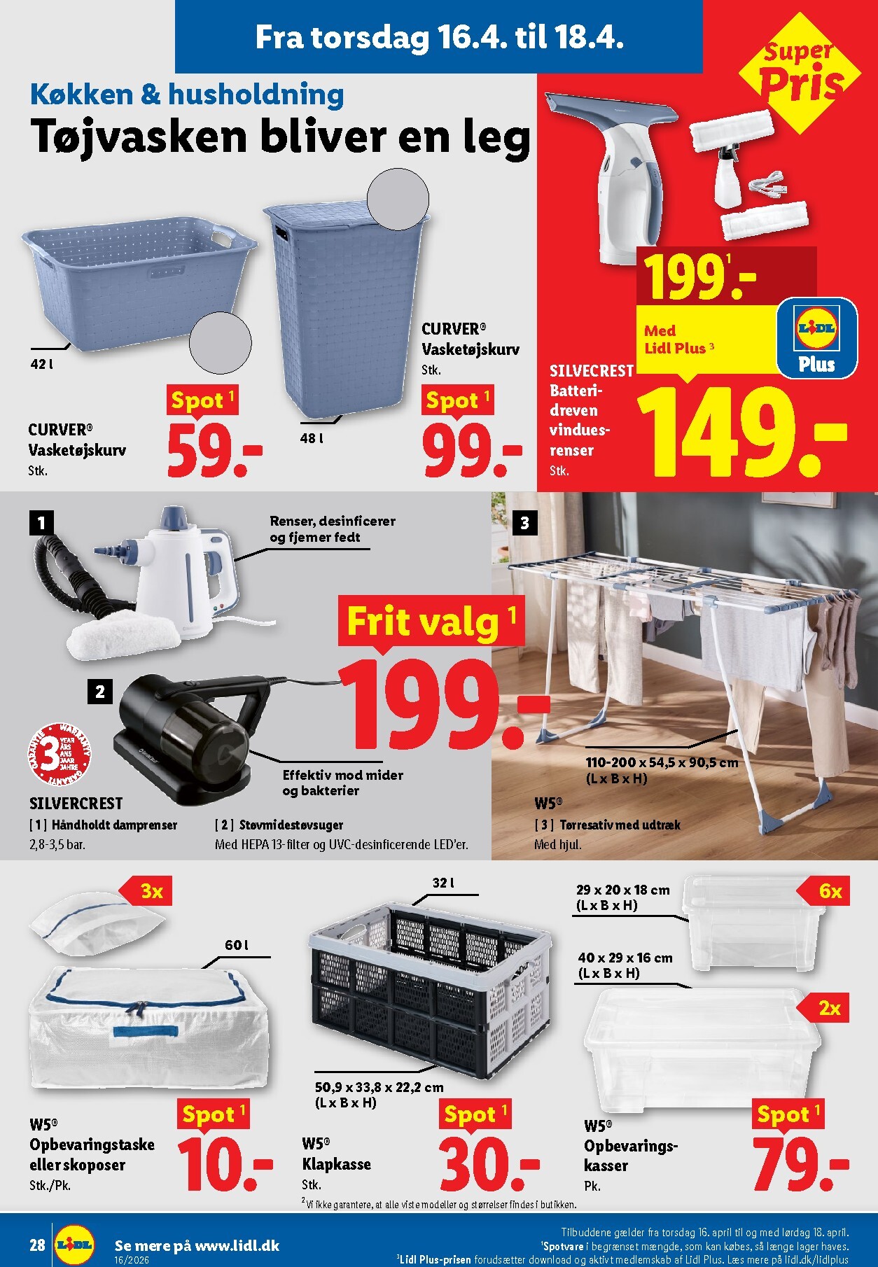 lidl - Aktuel Lidl - Ugens NonFood Must Haves katalog gyldig fra søndag 12.04.2026 til lørdag 18.04.2026 - page: 16