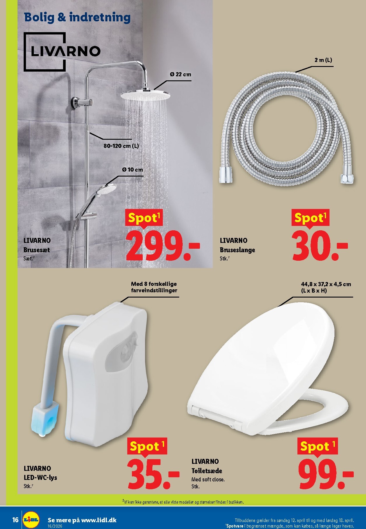 lidl - Aktuel Lidl - Ugens NonFood Must Haves katalog gyldig fra søndag 12.04.2026 til lørdag 18.04.2026 - page: 4