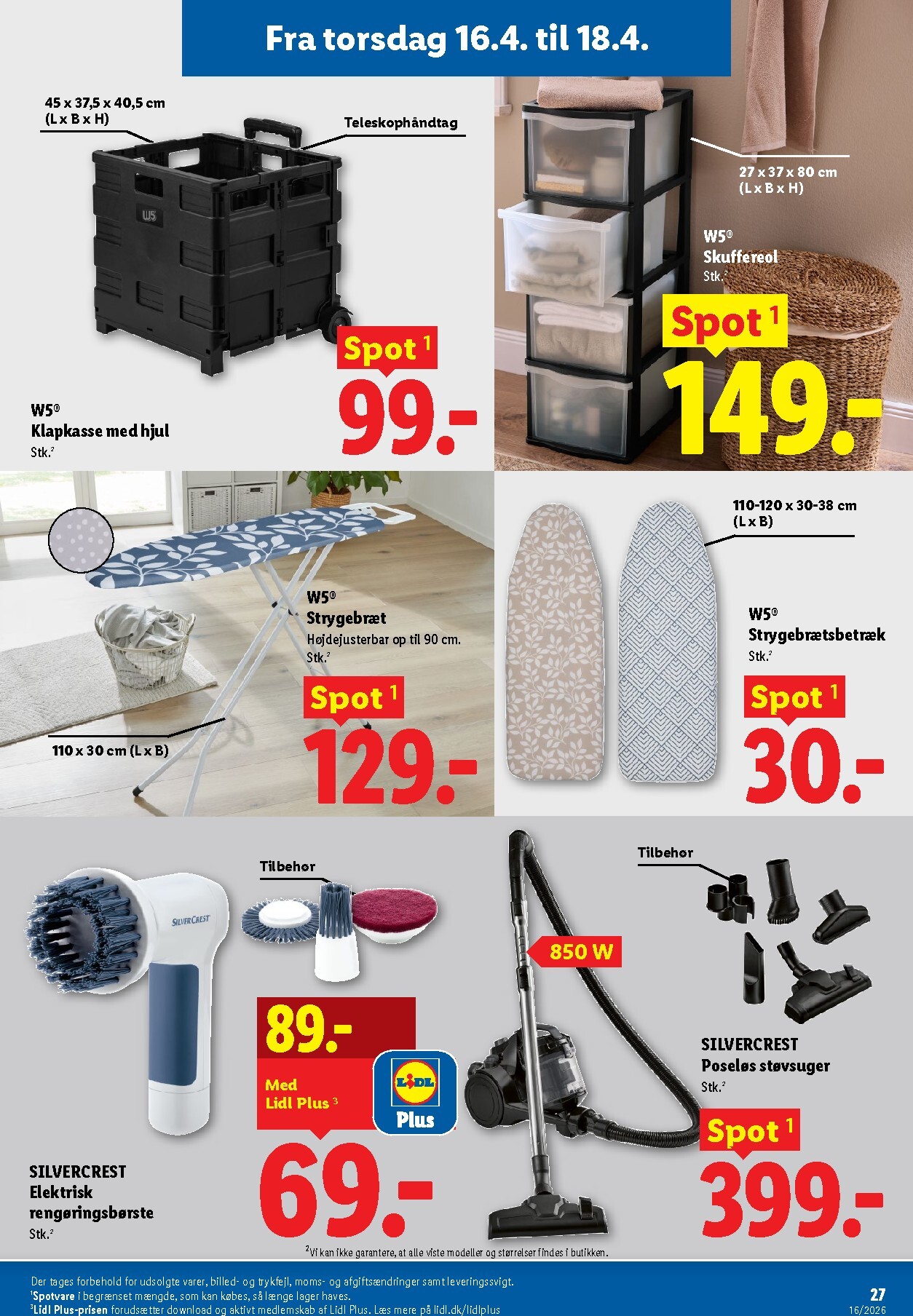 lidl - Aktuel Lidl - Ugens NonFood Must Haves katalog gyldig fra søndag 12.04.2026 til lørdag 18.04.2026 - page: 15