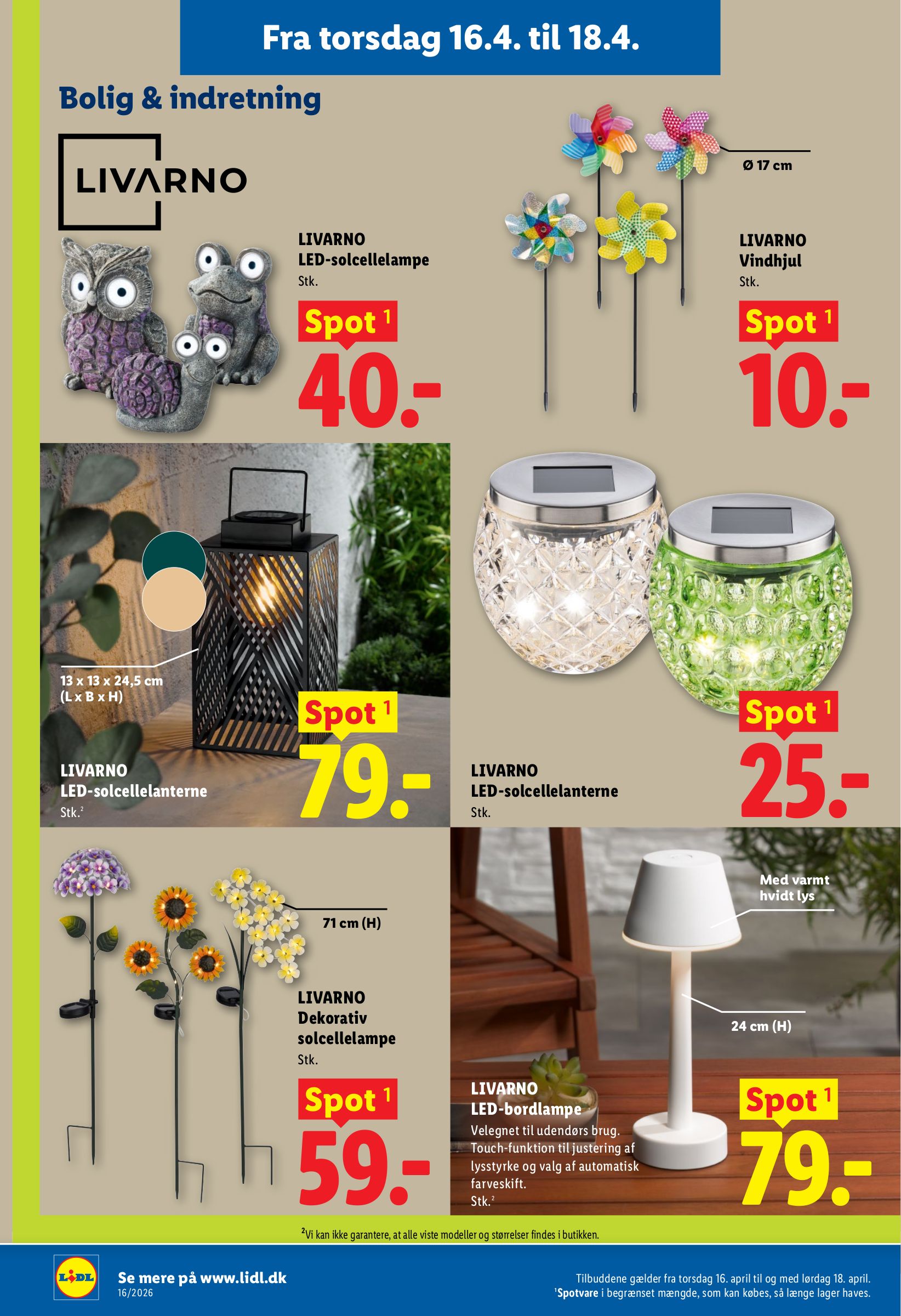 lidl - Fremtidig Lidl reklameblad gyldig fra torsdag 16.04.2026 til lørdag 18.04.2026 - page: 8