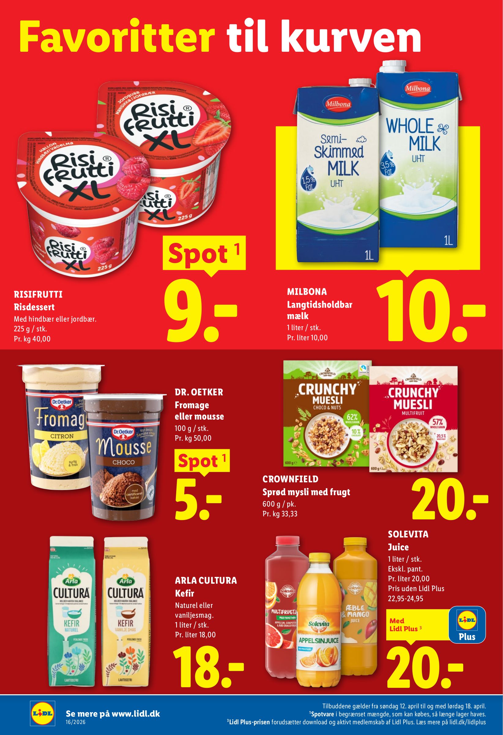 lidl - Fremtidig Lidl reklameblad gyldig fra torsdag 16.04.2026 til lørdag 18.04.2026 - page: 20