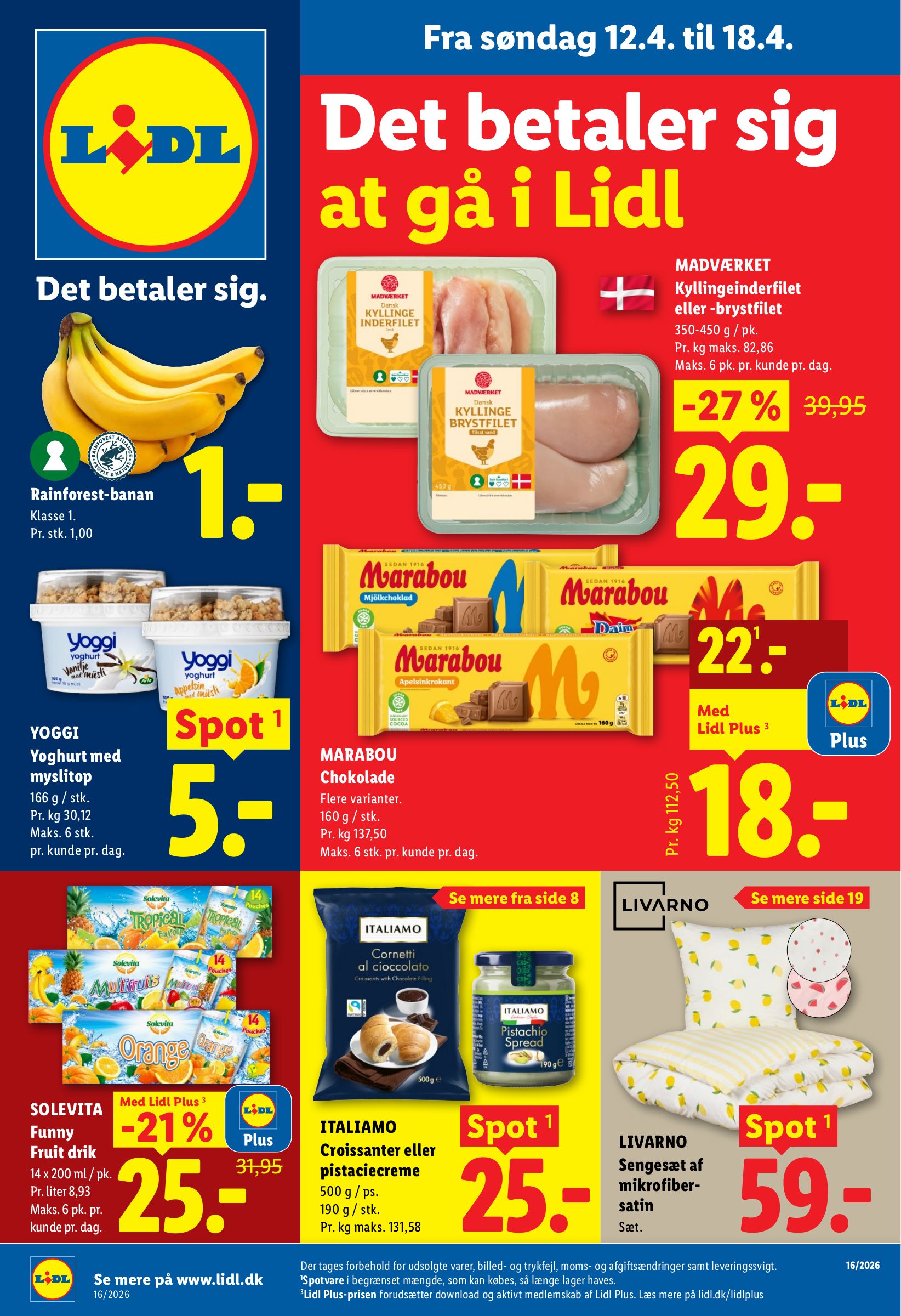 lidl - Fremtidig Lidl reklameblad gyldig fra torsdag 16.04.2026 til lørdag 18.04.2026 - page: 14