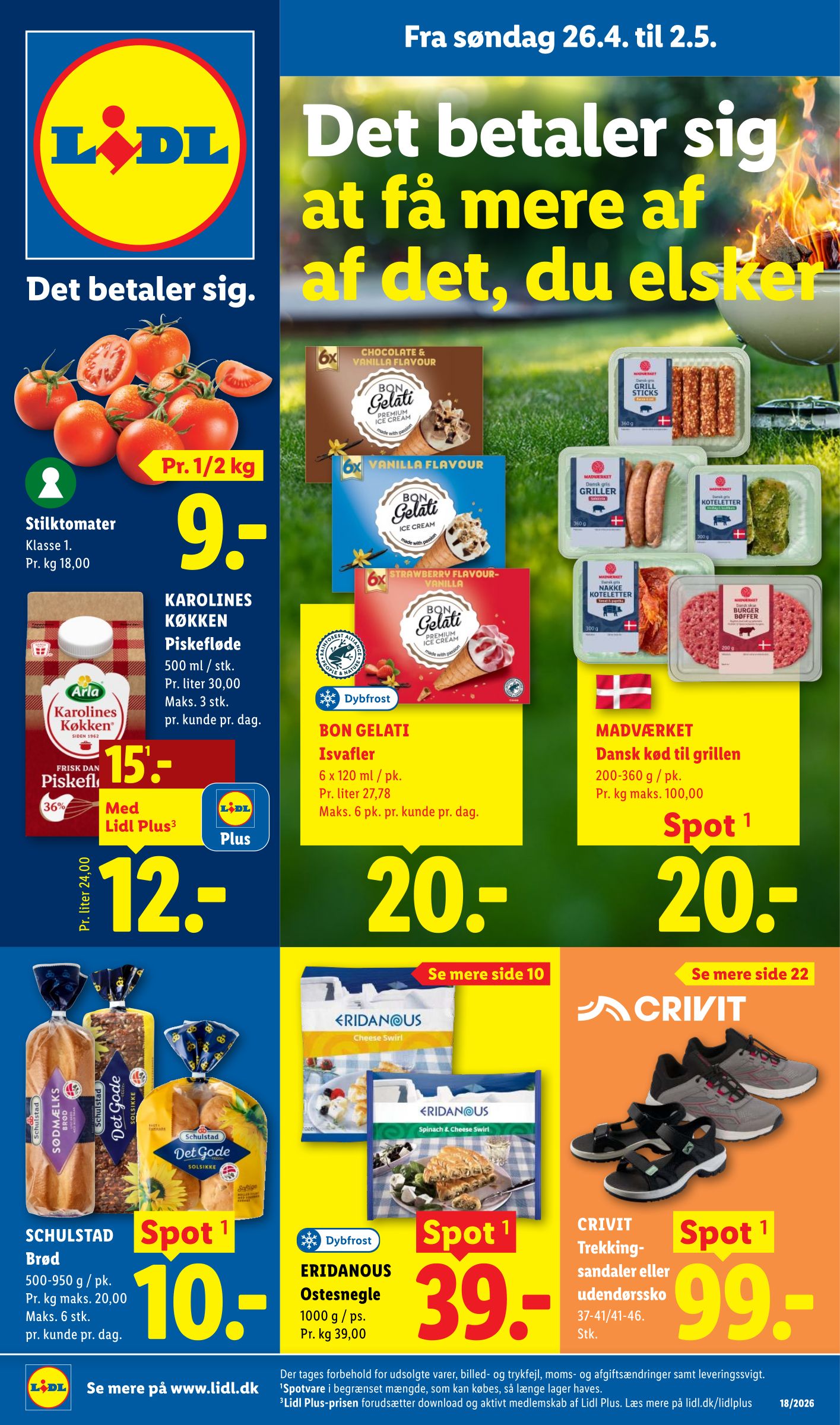 lidl - Lidl flyer til næste uge fra søndag 26.04.2026 til lørdag 02.05.2026