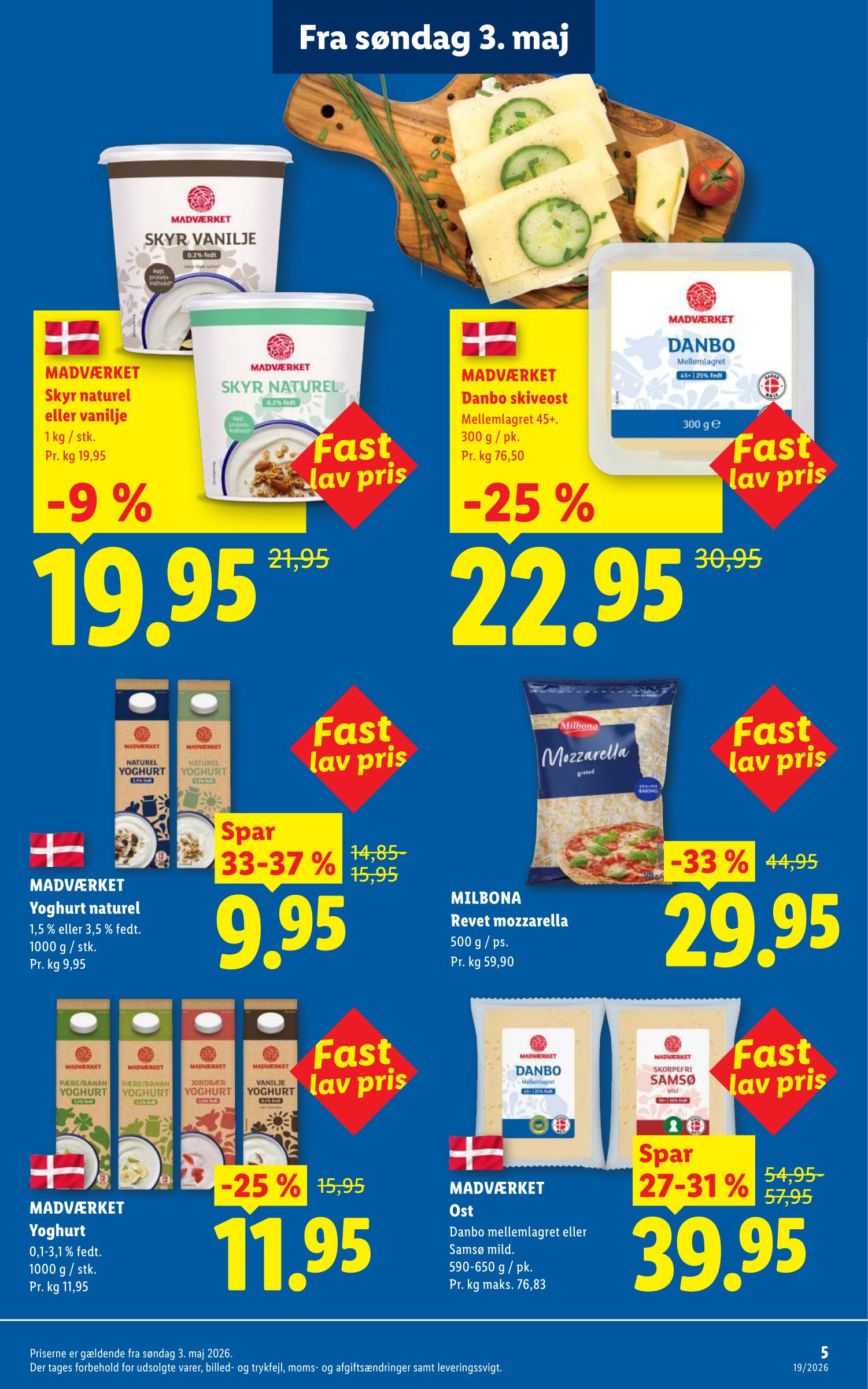 lidl - Lidl - Nyd hver dag til fast lav pris flyer til næste uge fra søndag 03.05.2026 til lørdag 09.05.2026 - page: 5
