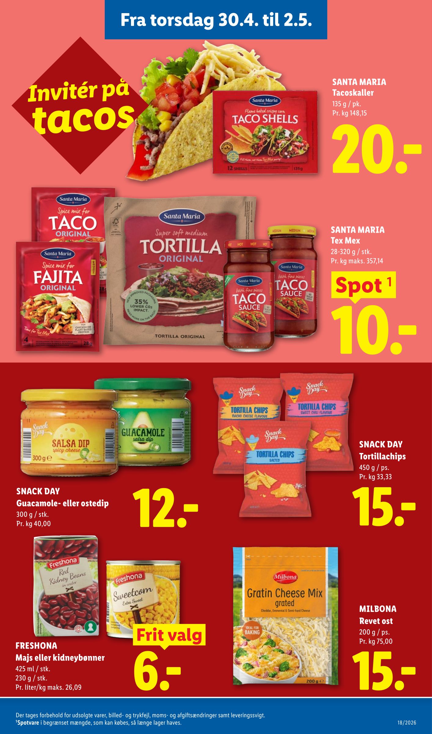 lidl - Aktuel Lidl katalog gyldig fra torsdag 30.04.2026 til lørdag 02.05.2026 - page: 3