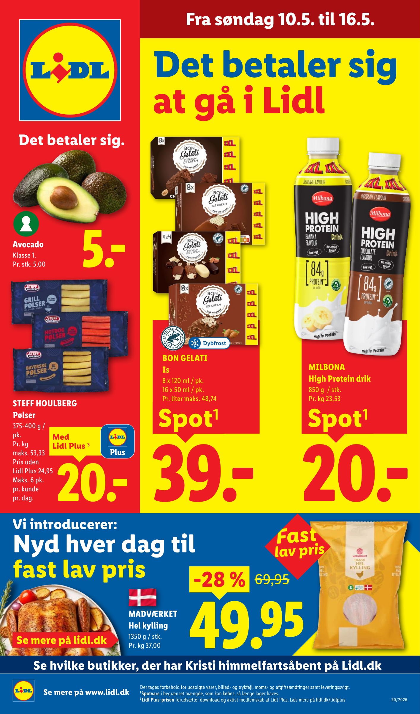 lidl - Lidl flyer til næste uge fra søndag 10.05.2026 til lørdag 16.05.2026
