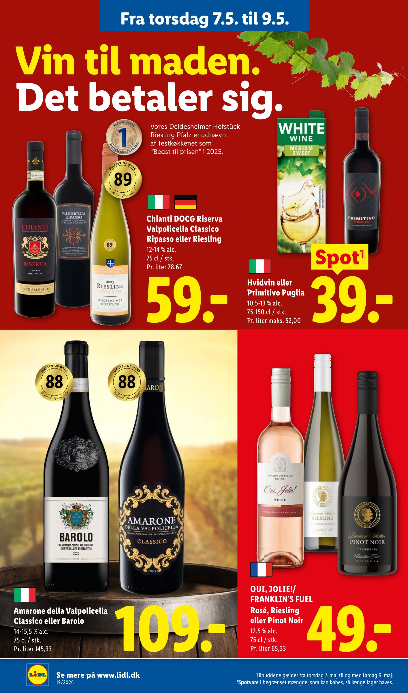 lidl - Aktuel Lidl - Weekendtilbud katalog gyldig fra torsdag 07.05.2026 til lørdag 09.05.2026 - page: 4