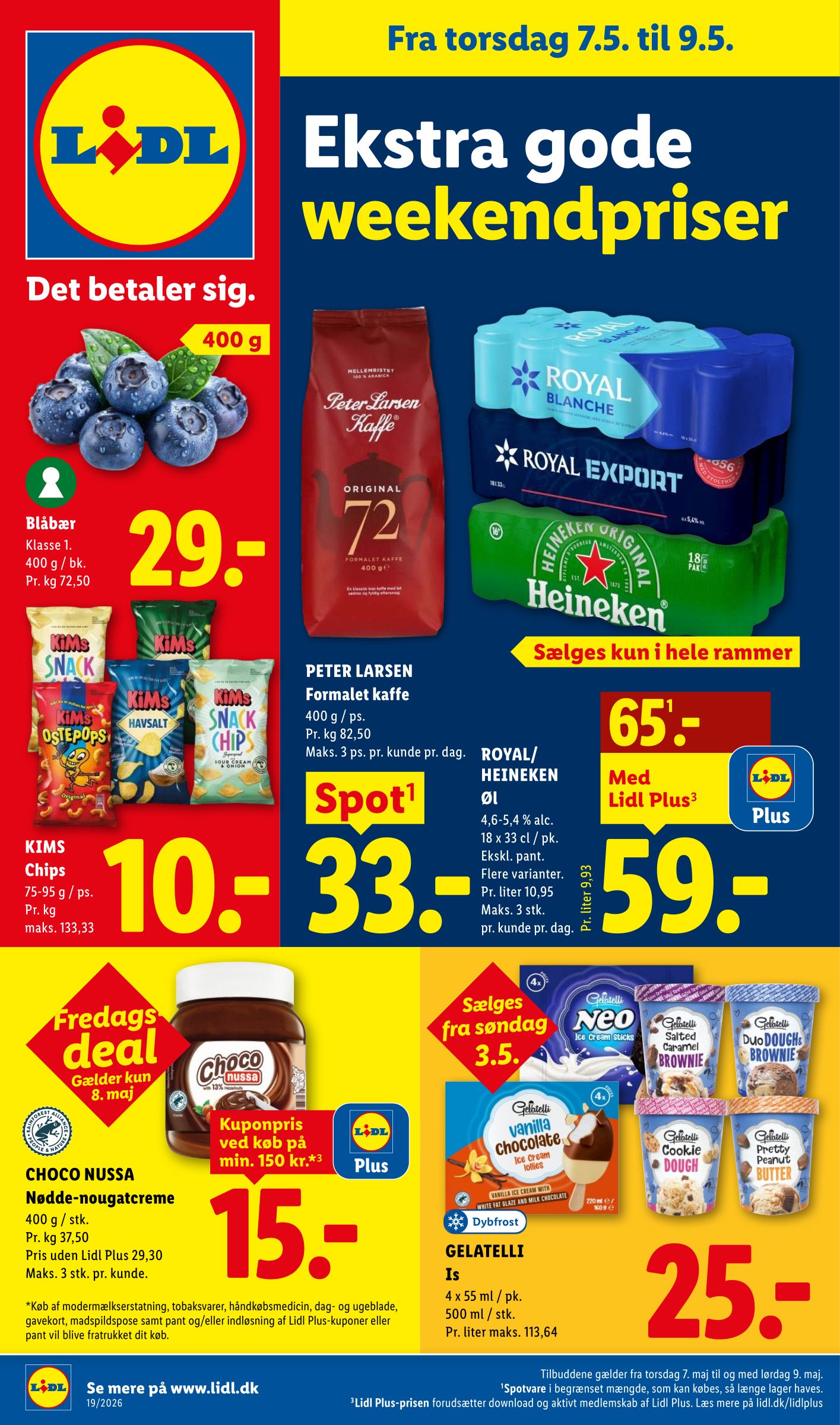 lidl - Aktuel Lidl - Weekendtilbud katalog gyldig fra torsdag 07.05.2026 til lørdag 09.05.2026