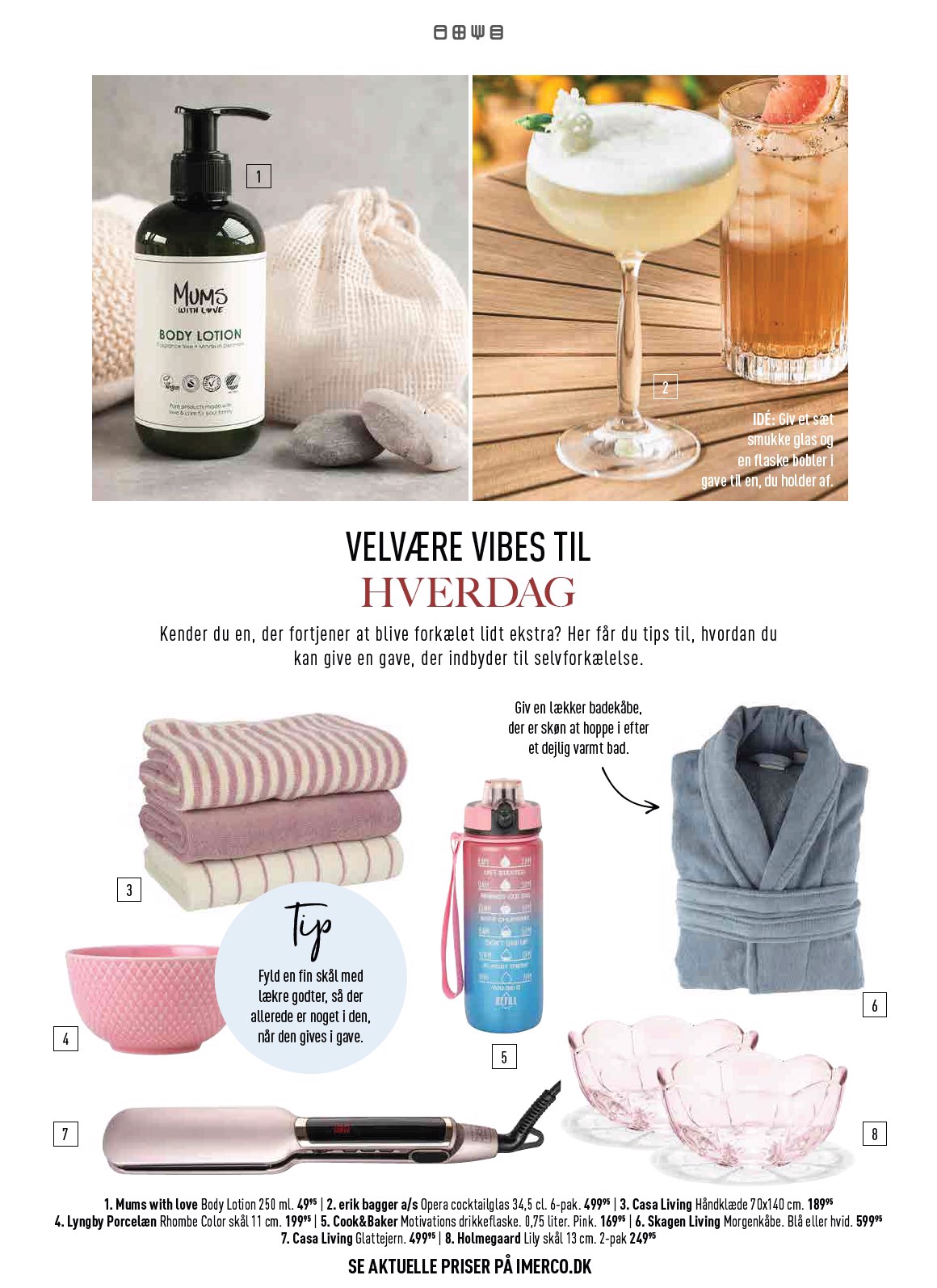 imerco - Imerco - Læs gavekataloget her tilbudsavis gyldig fra 19.05. - 25.05. - page: 6