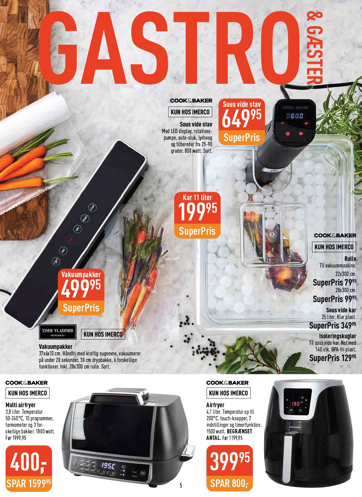 imerco - Imerco - Gastro tilbudsavis gyldig fra 05.09. til 21.09. - page: 5
