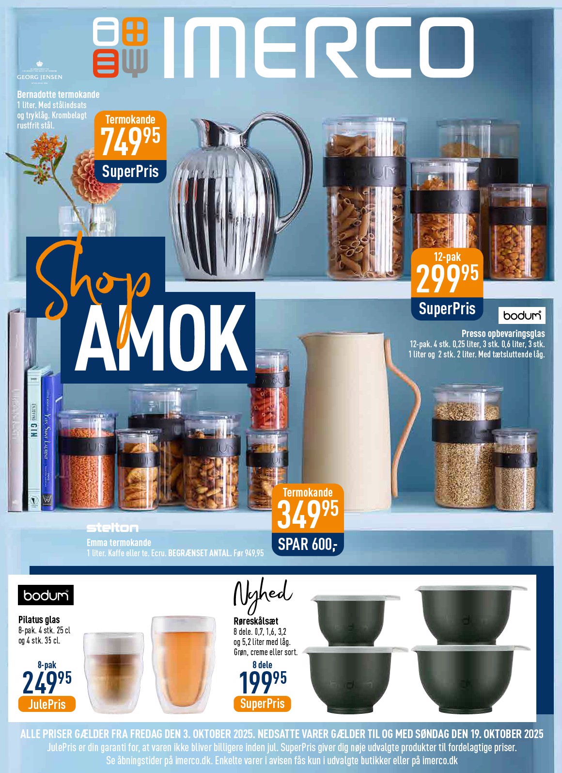 imerco - Imerco - Shop Amok tilbudsavis gyldig fra 03.10. til 19.10.