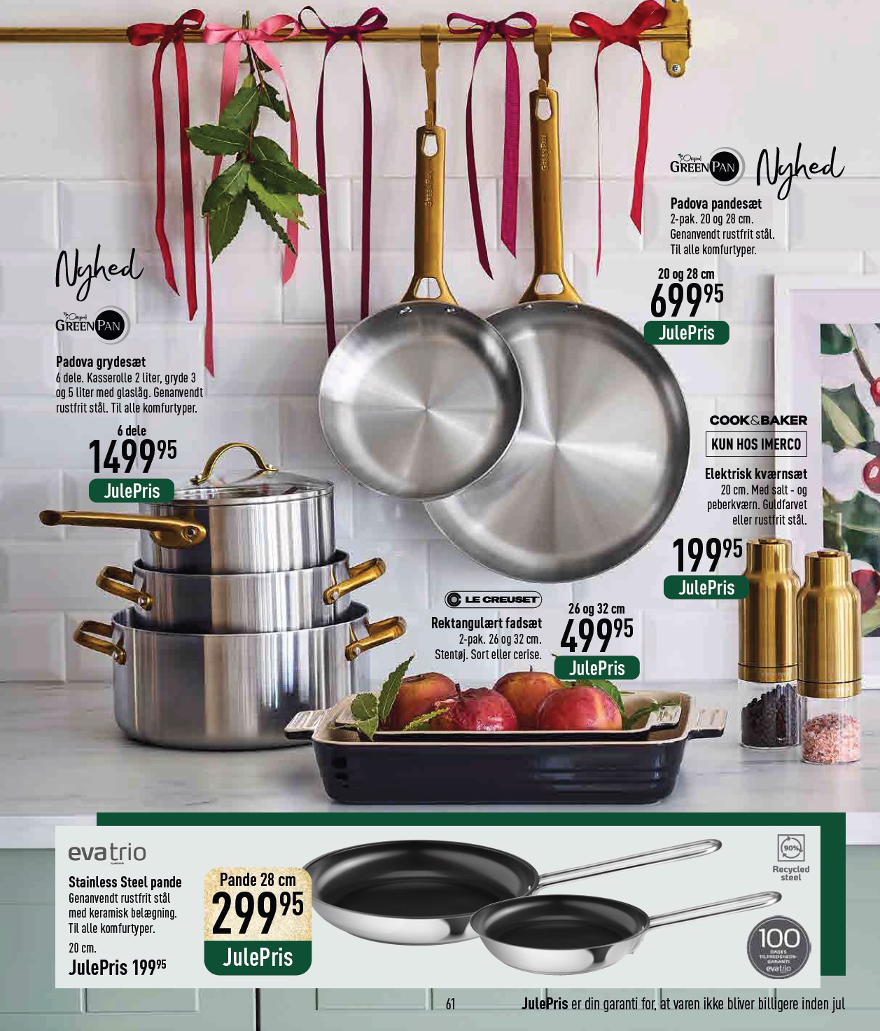 imerco - Imerco - Julekatalog tilbudsavis gyldig fra 18.10. til 31.10. - page: 61 imerco - Imerco - Julekatalog tilbudsavis gyldig fra 18.10. til 31.10. - page: 61