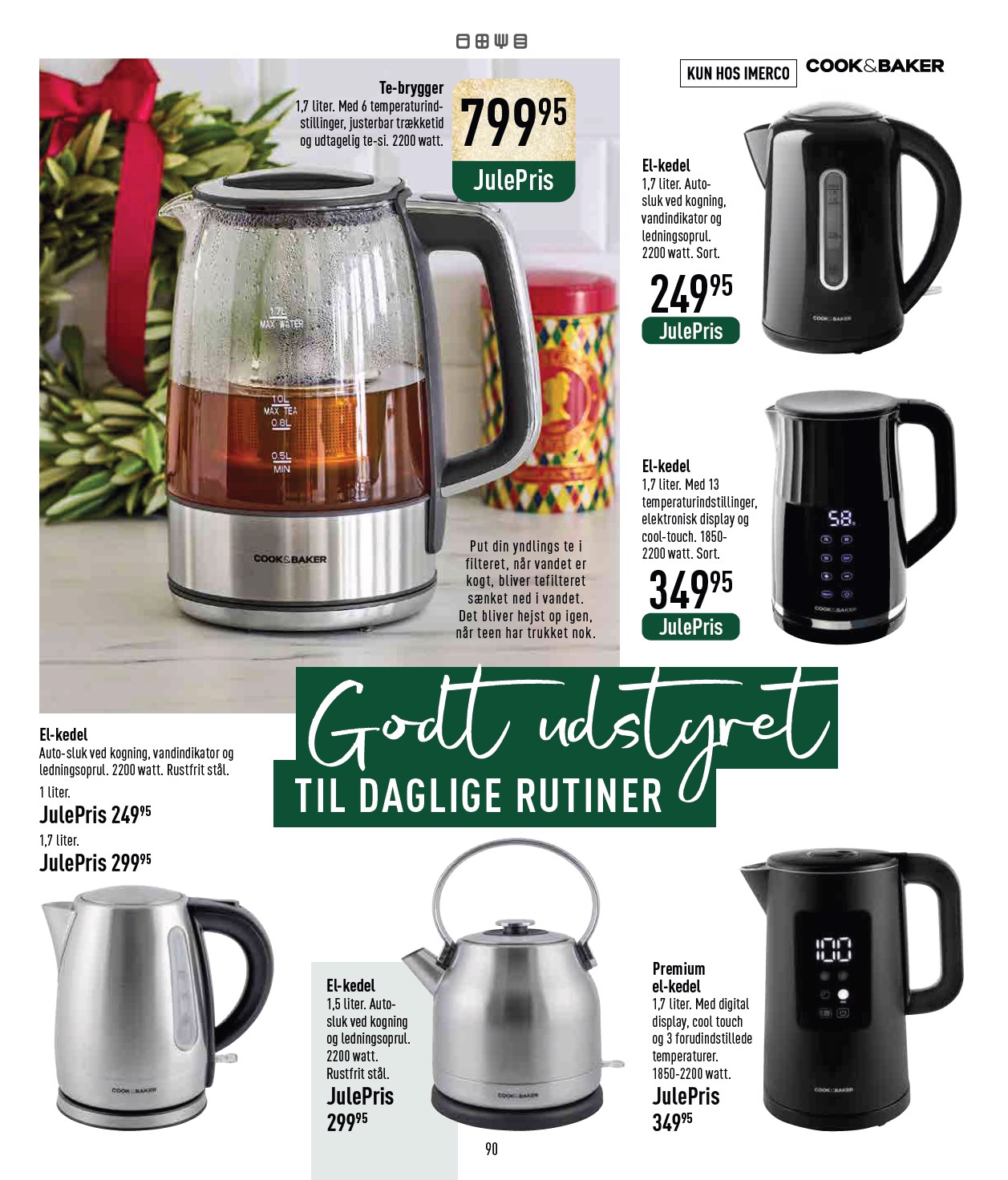 imerco - Imerco - Julekatalog tilbudsavis gyldig fra 18.10. til 31.10. - page: 90 imerco - Imerco - Julekatalog tilbudsavis gyldig fra 18.10. til 31.10. - page: 90