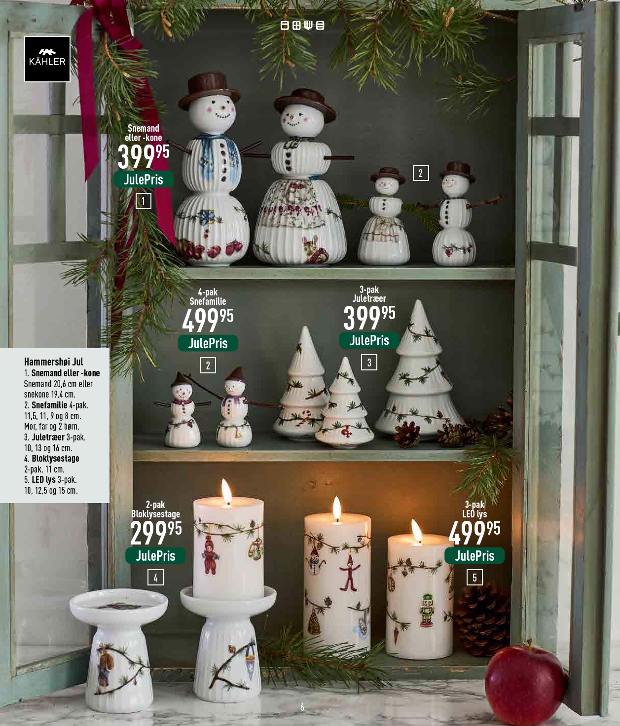 imerco - Imerco - Julekatalog tilbudsavis gyldig fra 18.10. til 31.10. - page: 6 imerco - Imerco - Julekatalog tilbudsavis gyldig fra 18.10. til 31.10. - page: 6