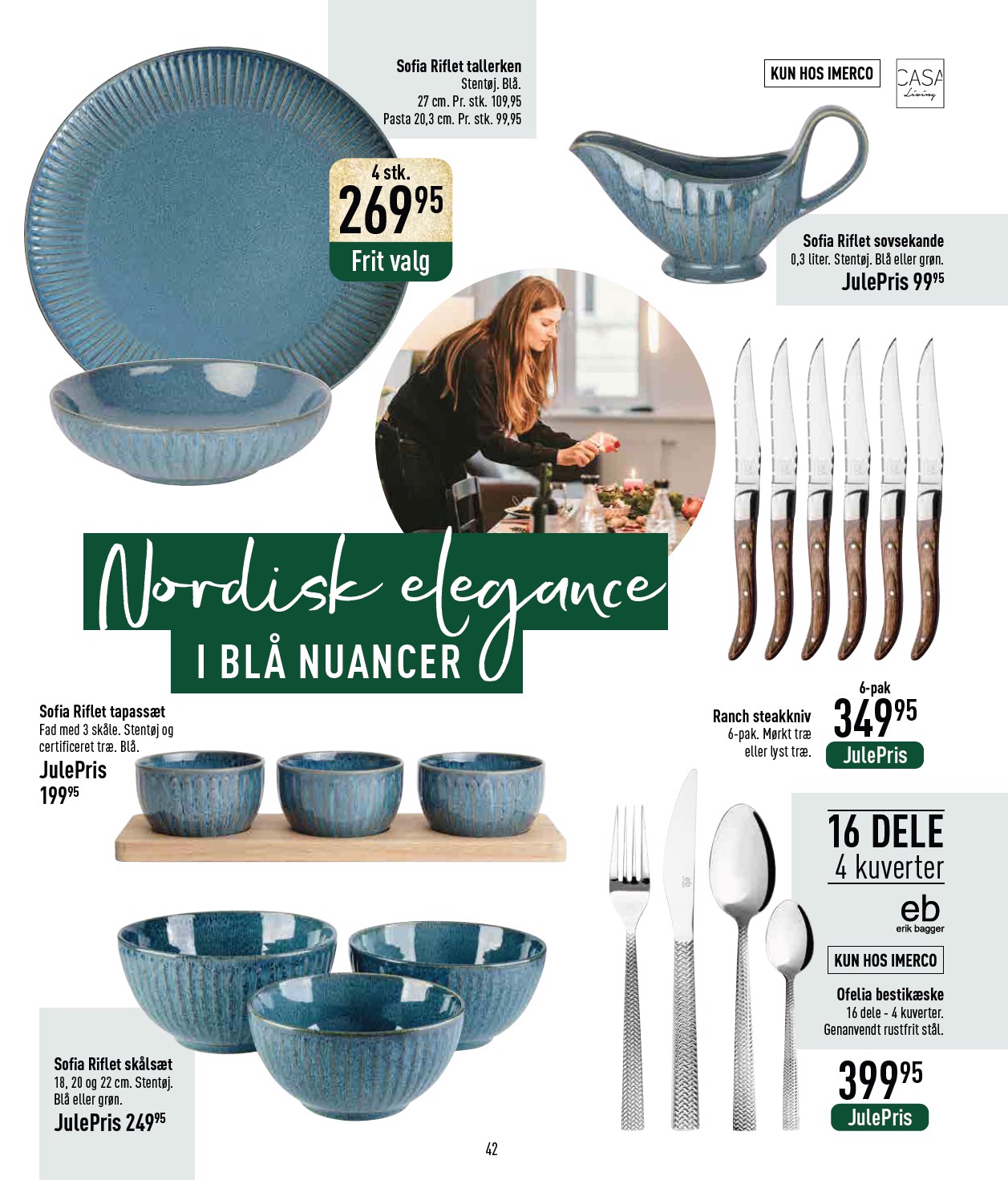 imerco - Imerco - Julekatalog tilbudsavis gyldig fra 18.10. til 31.10. - page: 42 imerco - Imerco - Julekatalog tilbudsavis gyldig fra 18.10. til 31.10. - page: 42