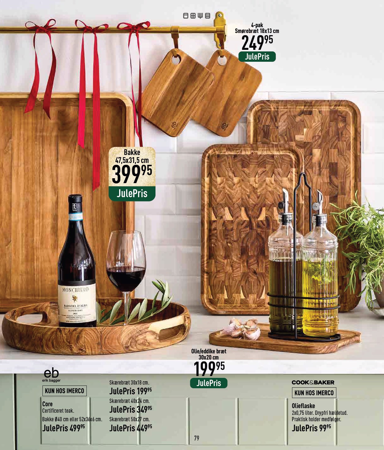 imerco - Imerco - Julekatalog tilbudsavis gyldig fra 18.10. til 31.10. - page: 79 imerco - Imerco - Julekatalog tilbudsavis gyldig fra 18.10. til 31.10. - page: 79