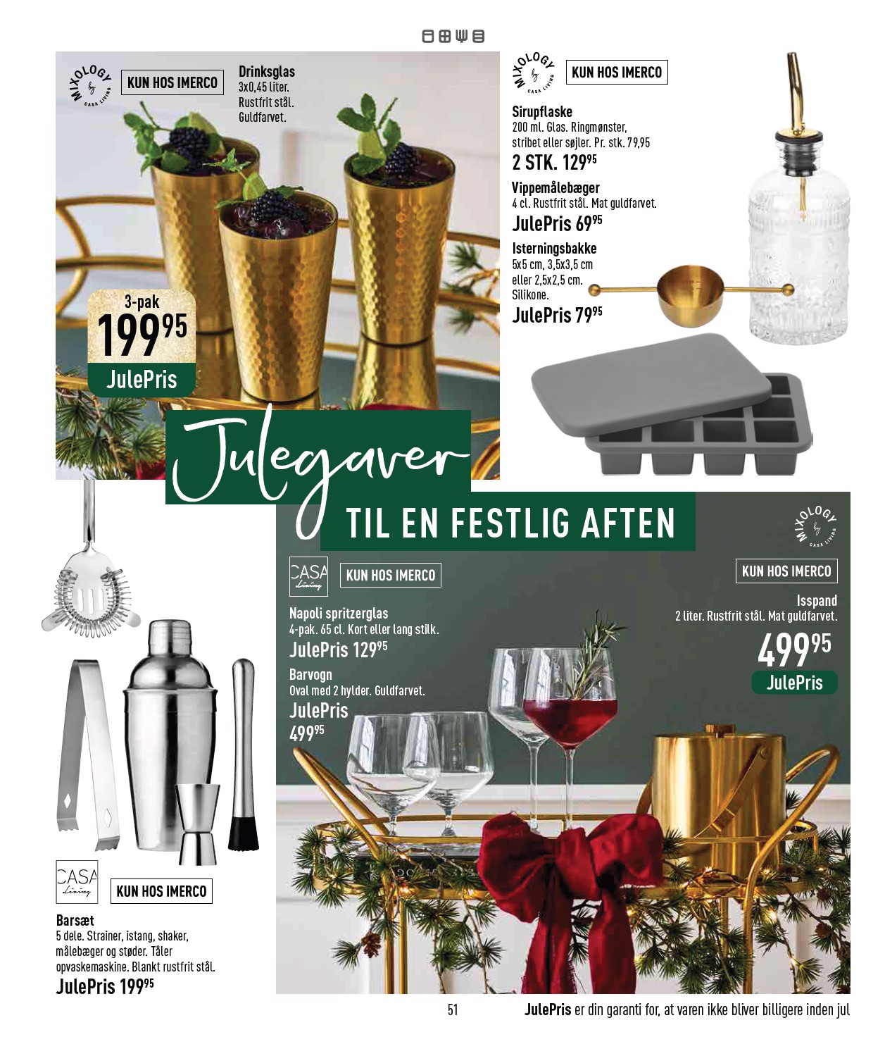 imerco - Imerco - Julekatalog tilbudsavis gyldig fra 18.10. til 31.10. - page: 51 imerco - Imerco - Julekatalog tilbudsavis gyldig fra 18.10. til 31.10. - page: 51