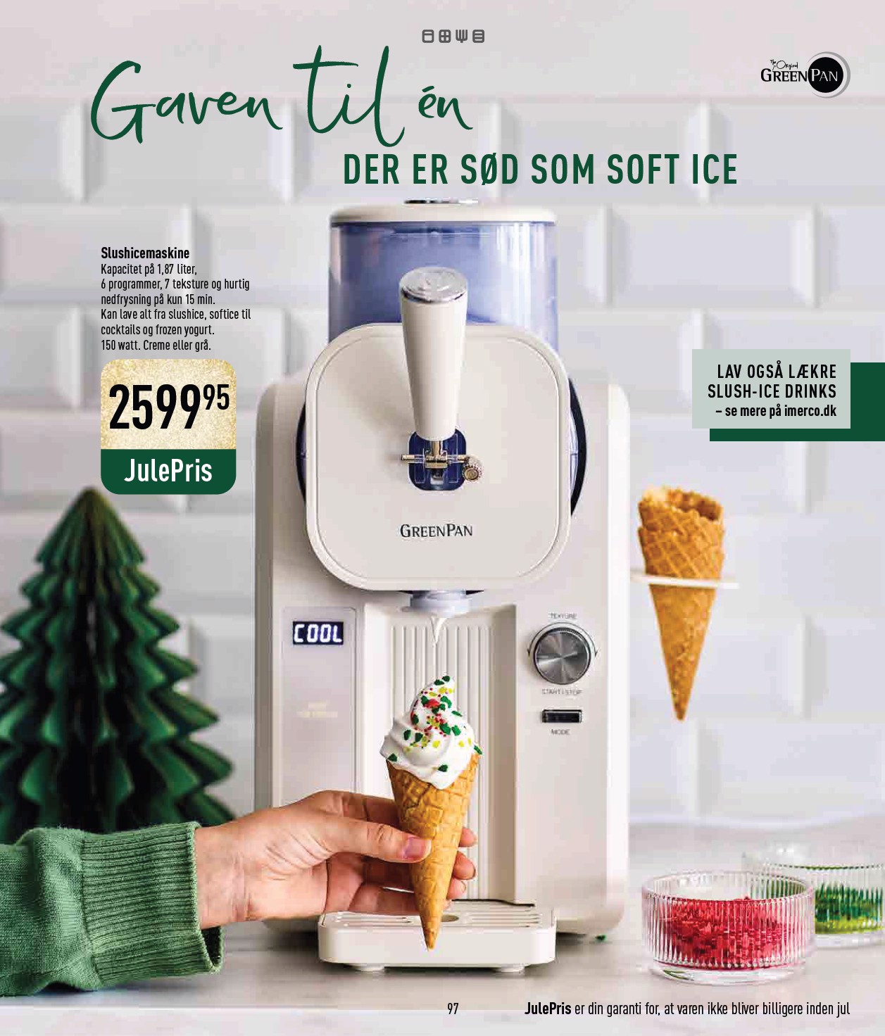 imerco - Imerco - Julekatalog tilbudsavis gyldig fra 18.10. til 31.10. - page: 97 imerco - Imerco - Julekatalog tilbudsavis gyldig fra 18.10. til 31.10. - page: 97