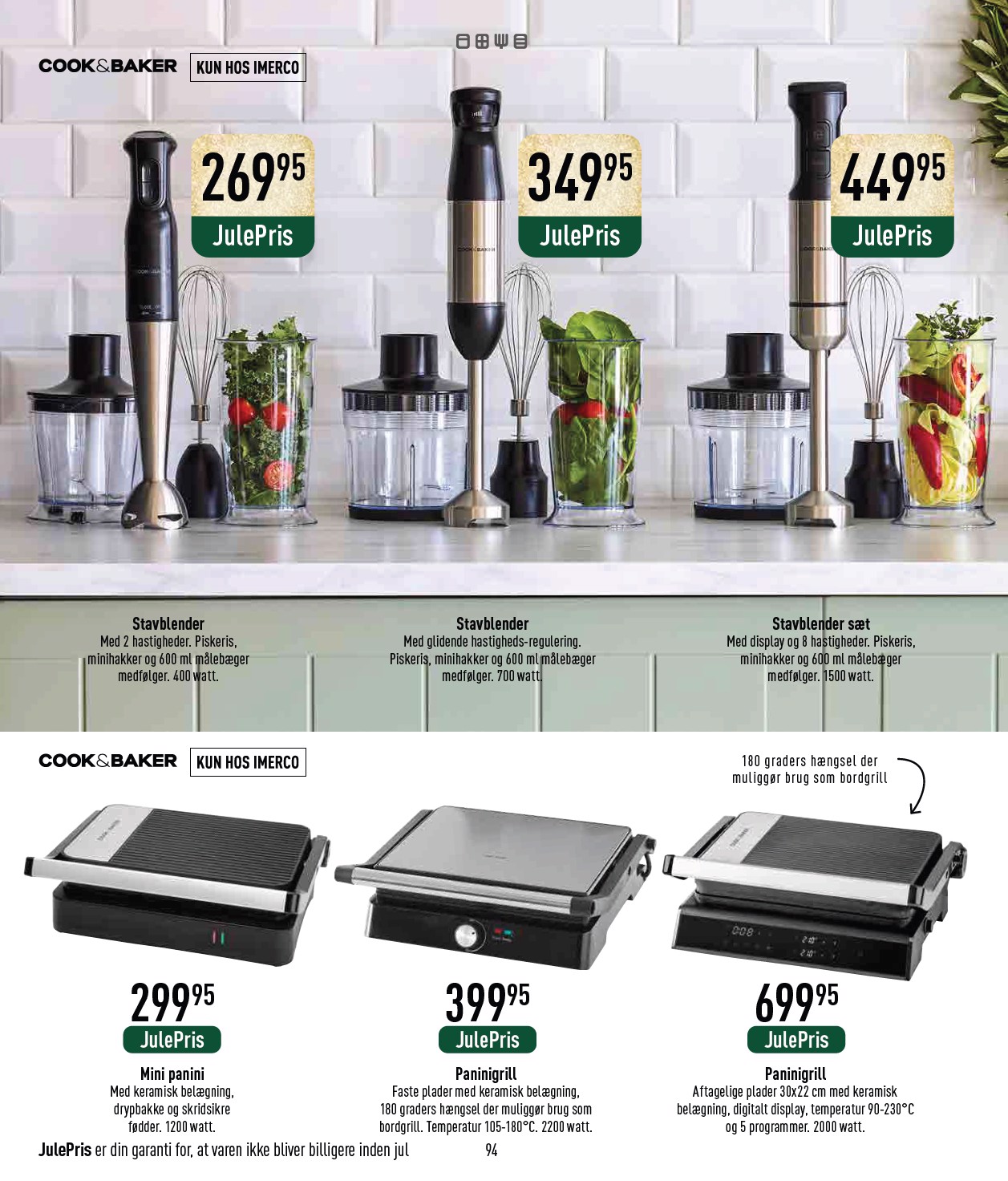 imerco - Imerco - Julekatalog tilbudsavis gyldig fra 18.10. til 31.10. - page: 94 imerco - Imerco - Julekatalog tilbudsavis gyldig fra 18.10. til 31.10. - page: 94