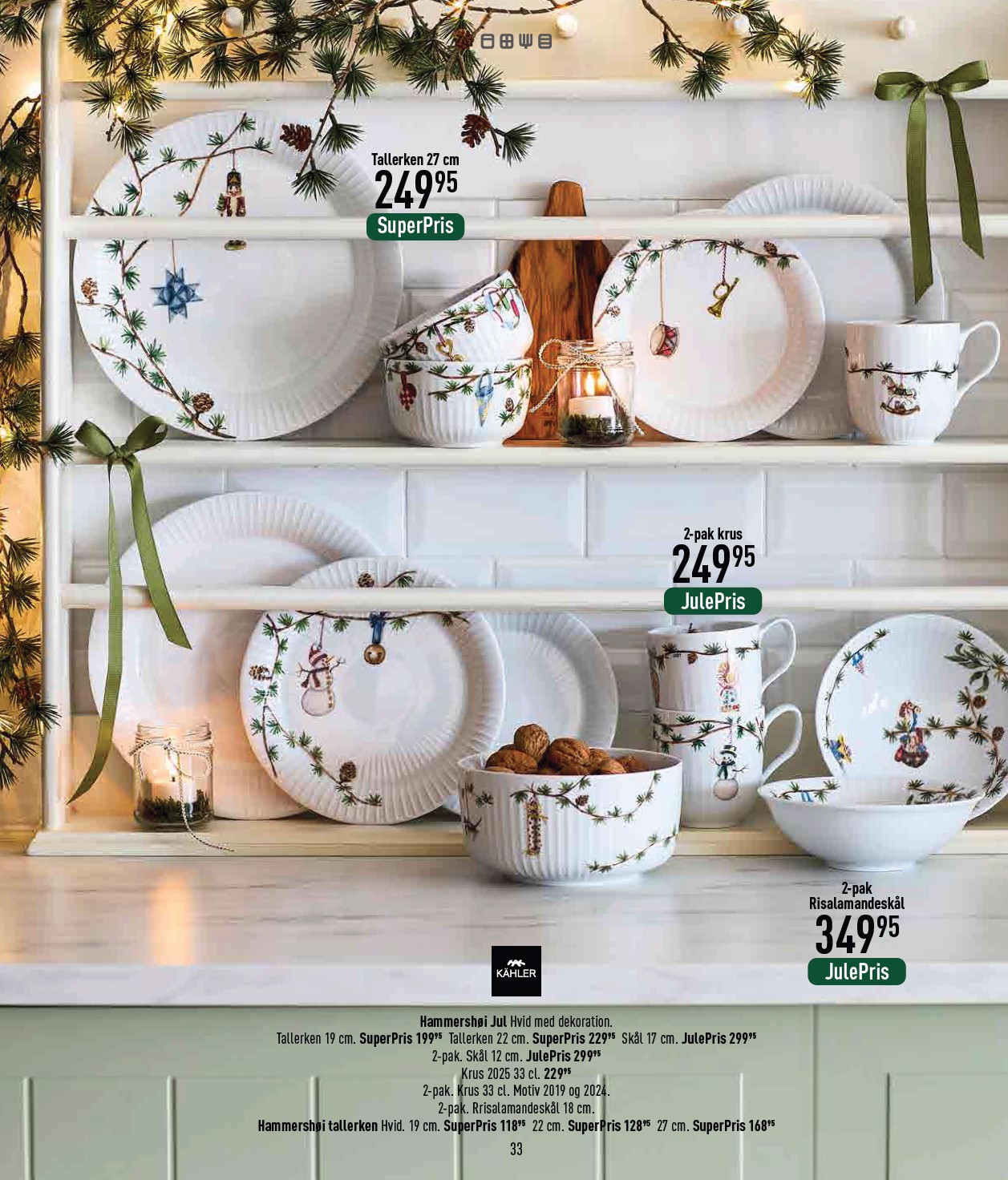imerco - Imerco - Julekatalog tilbudsavis gyldig fra 18.10. til 31.10. - page: 33 imerco - Imerco - Julekatalog tilbudsavis gyldig fra 18.10. til 31.10. - page: 33