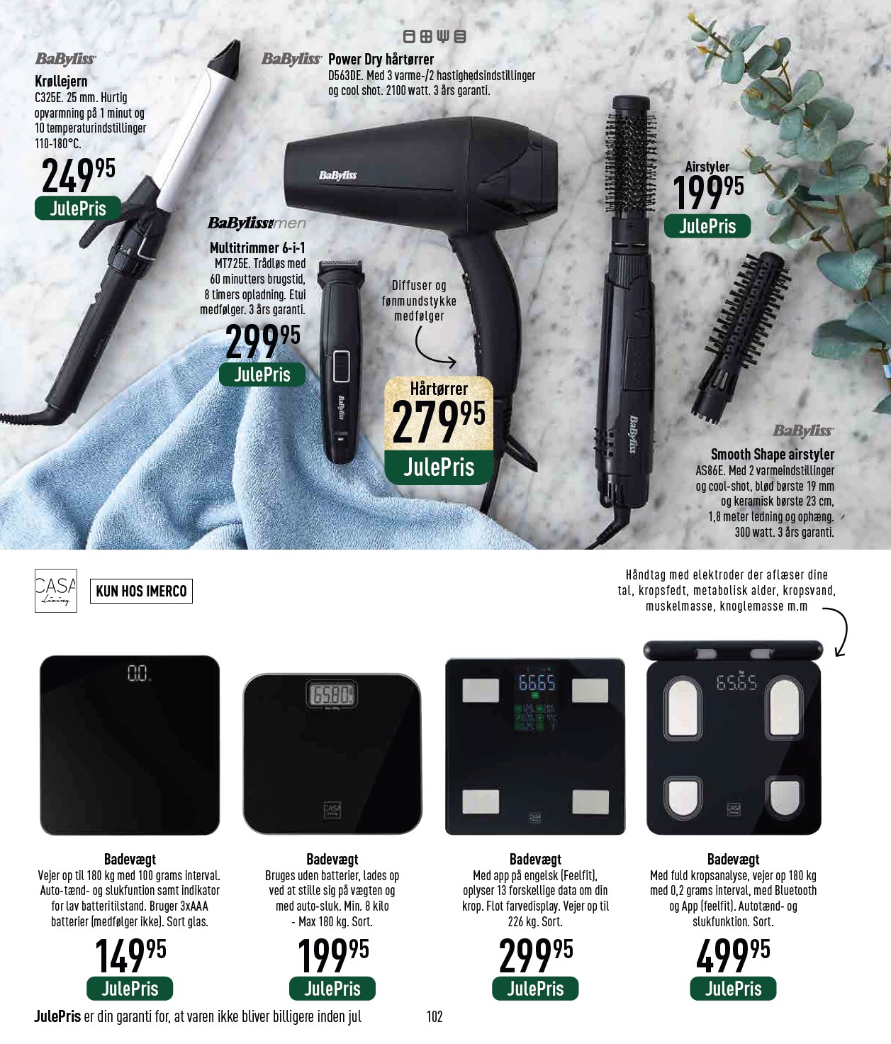 imerco - Imerco - Julekatalog tilbudsavis gyldig fra 18.10. til 31.10. - page: 102 imerco - Imerco - Julekatalog tilbudsavis gyldig fra 18.10. til 31.10. - page: 102