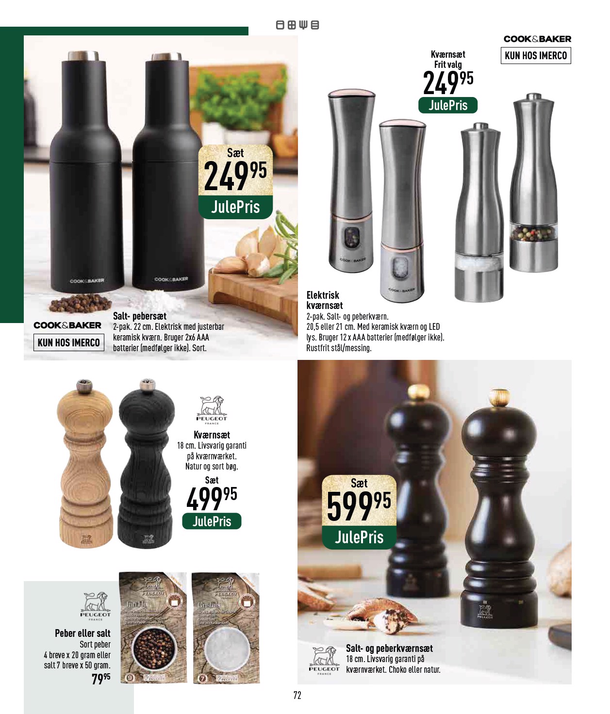imerco - Imerco - Julekatalog tilbudsavis gyldig fra 18.10. til 31.10. - page: 72 imerco - Imerco - Julekatalog tilbudsavis gyldig fra 18.10. til 31.10. - page: 72