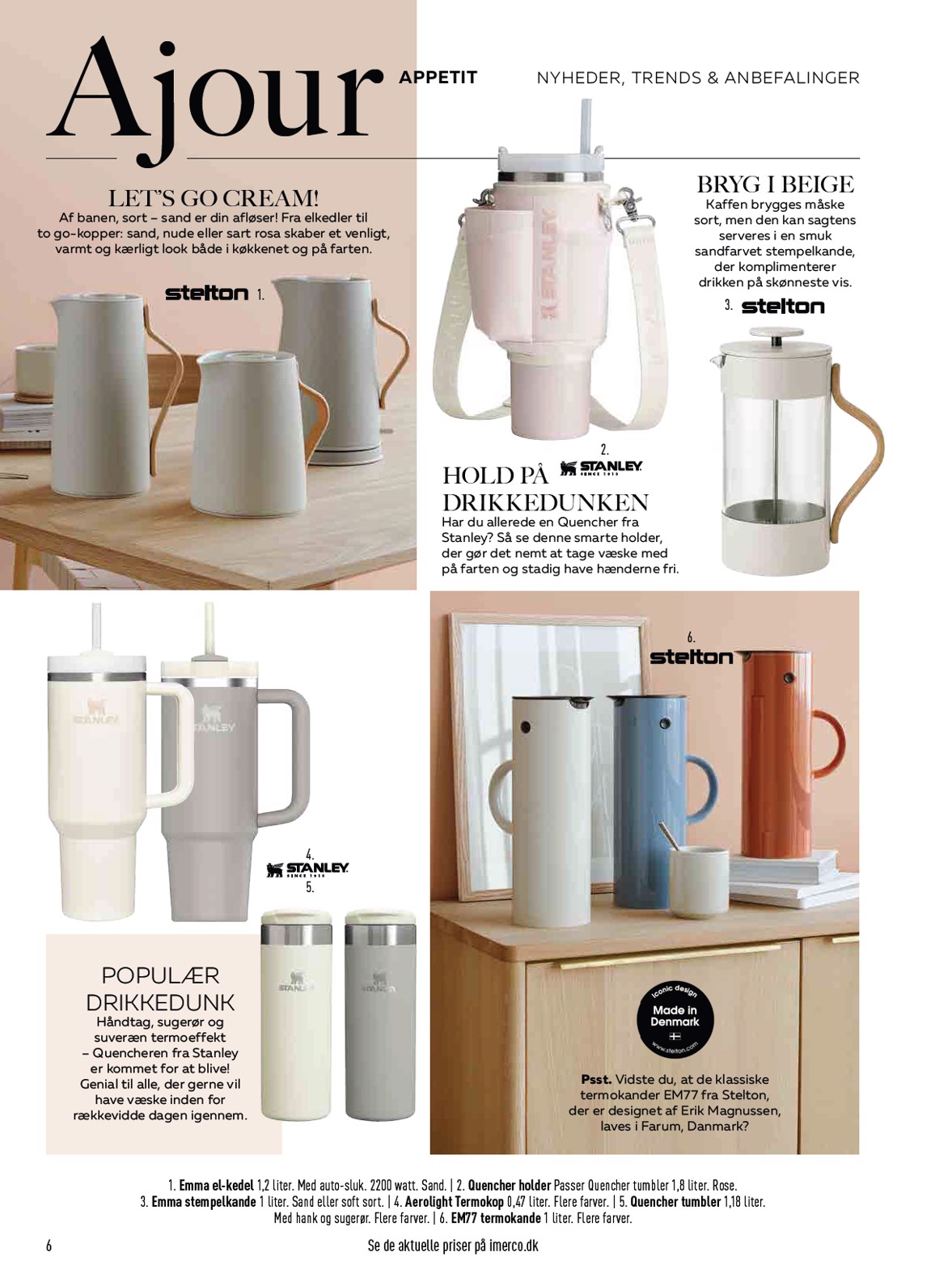 imerco - Imerco - Appetit tilbudsavis gyldig fra 01.11. til 31.12. - page: 6