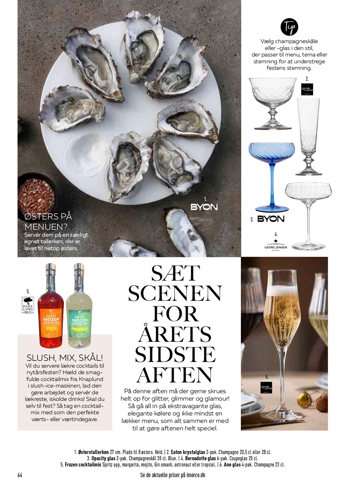 imerco - Imerco - Appetit tilbudsavis gyldig fra 01.11. til 31.12. - page: 64