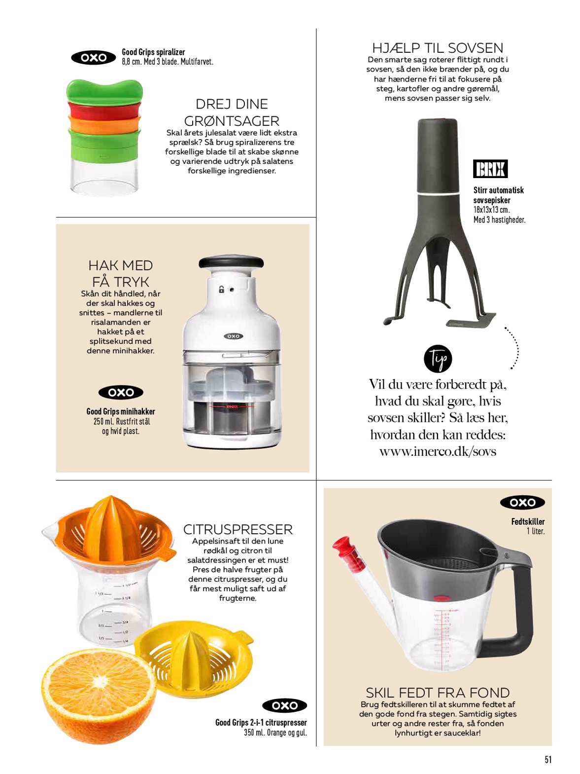 imerco - Imerco - Appetit tilbudsavis gyldig fra 01.11. til 31.12. - page: 51