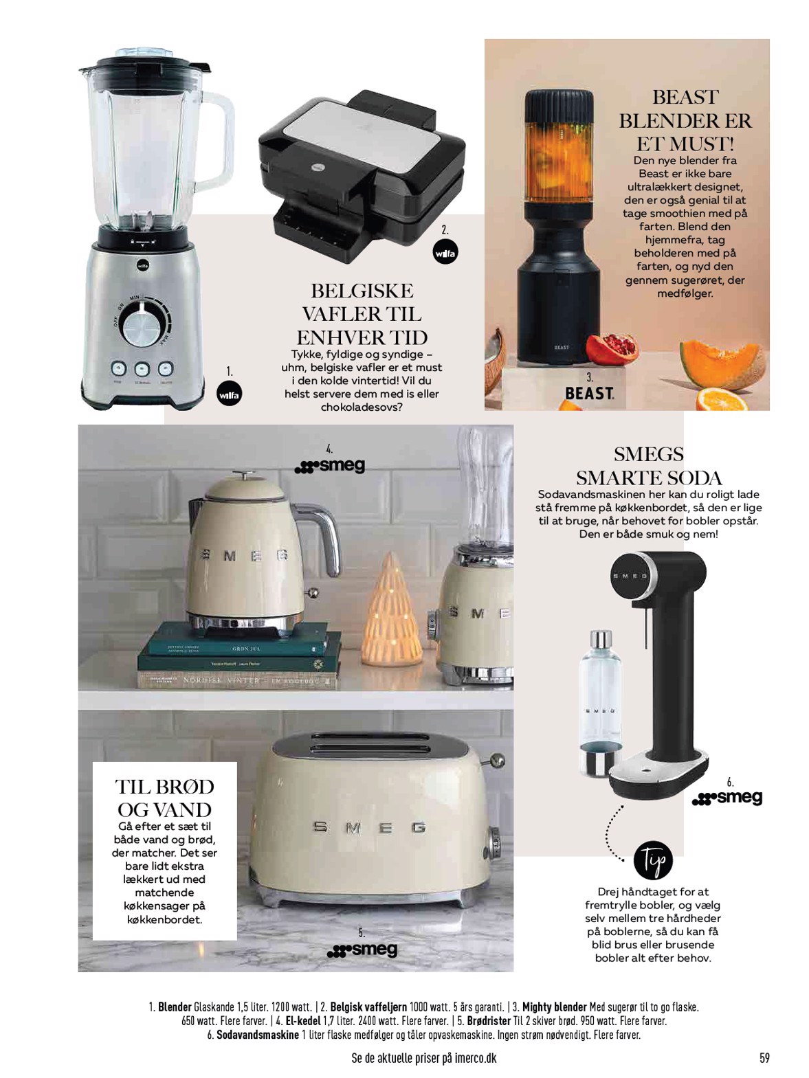 imerco - Imerco - Appetit tilbudsavis gyldig fra 01.11. til 31.12. - page: 59