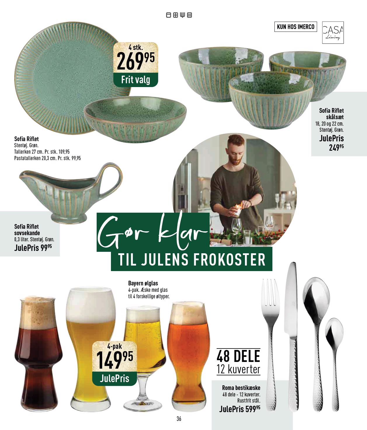 imerco - Imerco - Julekatalog 2 tilbudsavis gyldig fra 10.11. til 16.11. - page: 36