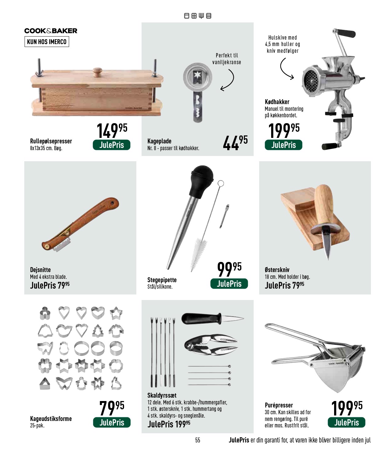 imerco - Imerco - Julekatalog 2 tilbudsavis gyldig fra 10.11. til 16.11. - page: 55