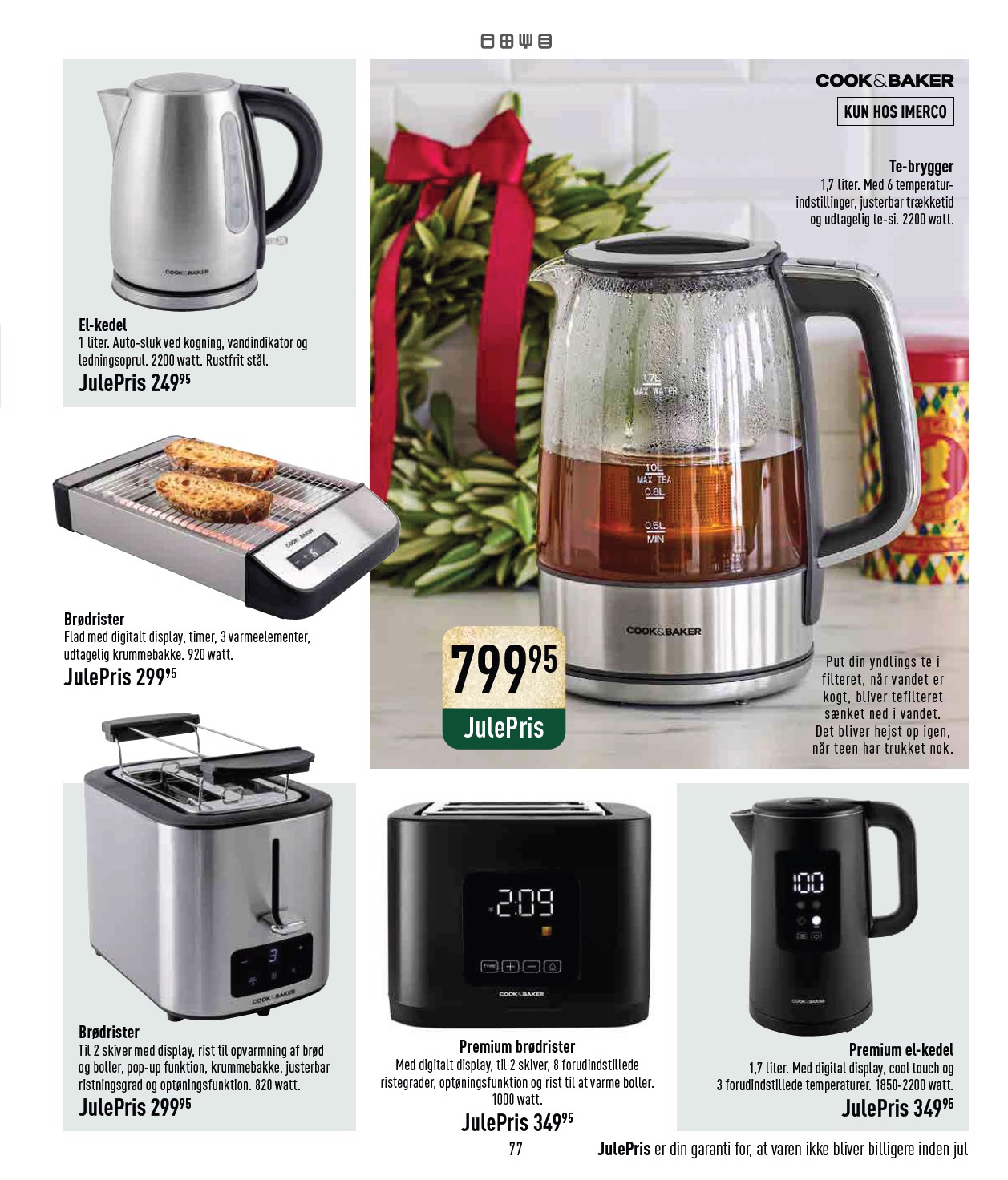 imerco - Imerco - Julekatalog 2 tilbudsavis gyldig fra 10.11. til 16.11. - page: 77