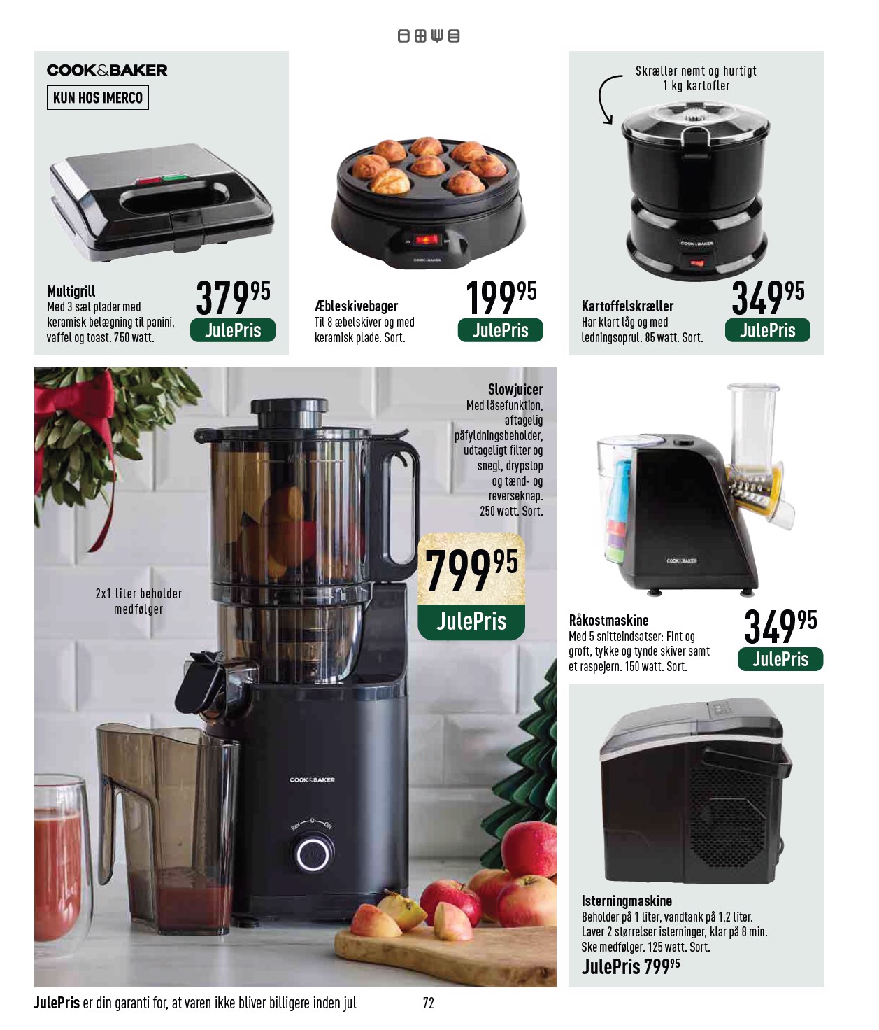 imerco - Imerco - Julekatalog 2 tilbudsavis gyldig fra 10.11. til 16.11. - page: 72