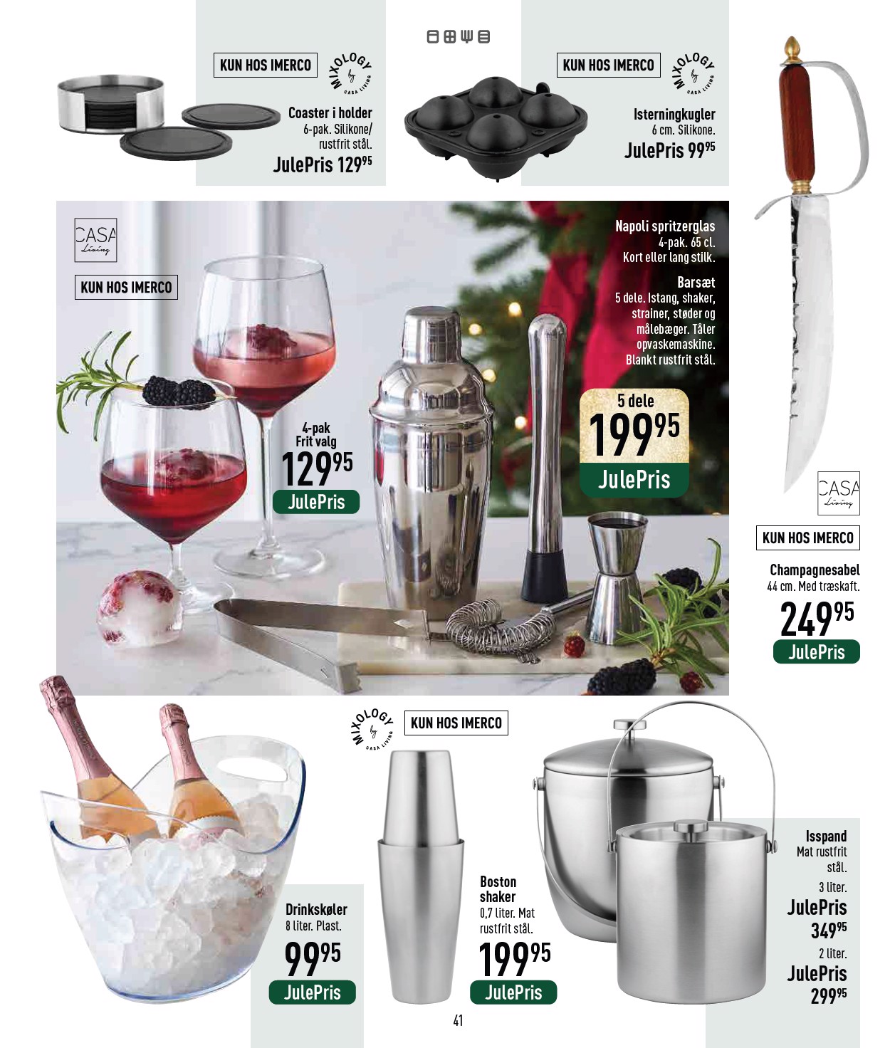 imerco - Imerco - Julekatalog 2 tilbudsavis gyldig fra 10.11. til 16.11. - page: 41