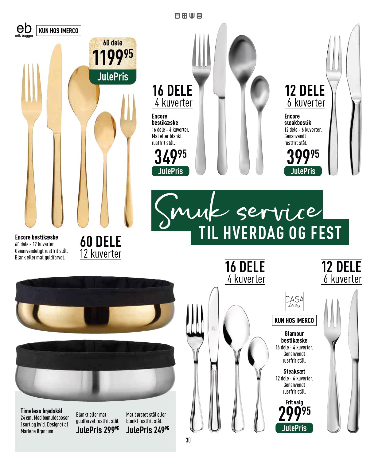 imerco - Imerco - Julekatalog 2 tilbudsavis gyldig fra 10.11. til 16.11. - page: 30