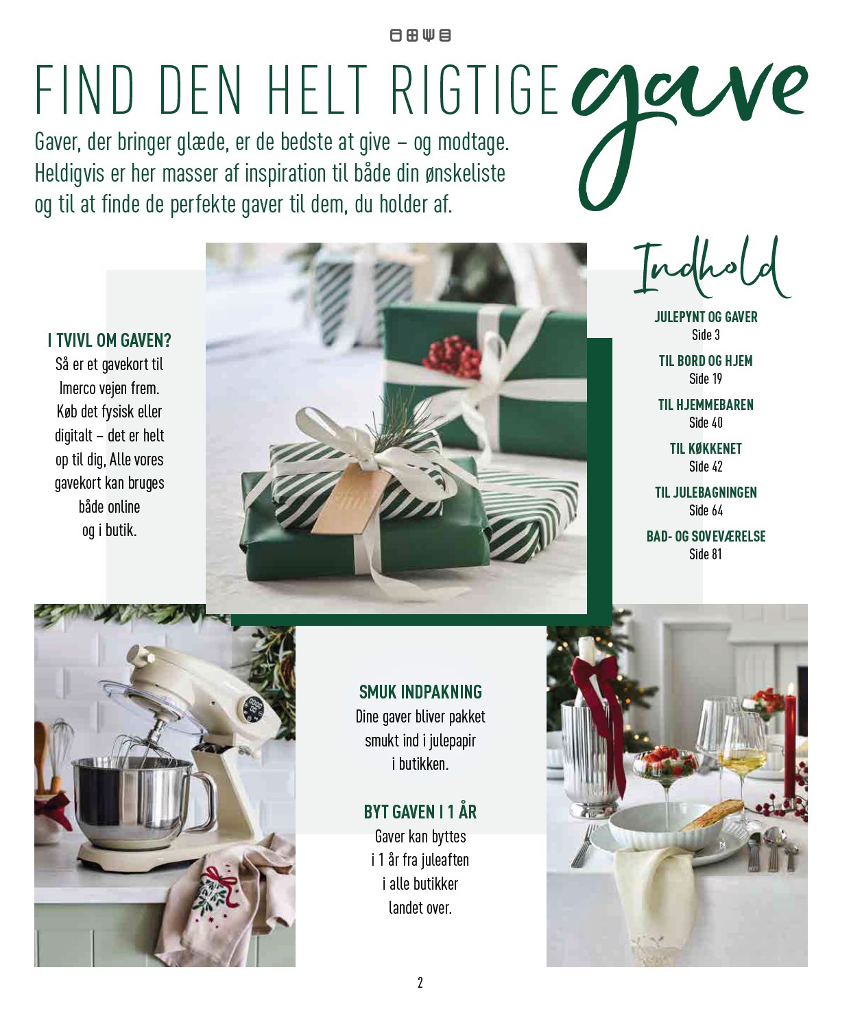 imerco - Imerco - Julekatalog 2 tilbudsavis gyldig fra 10.11. til 16.11. - page: 2
