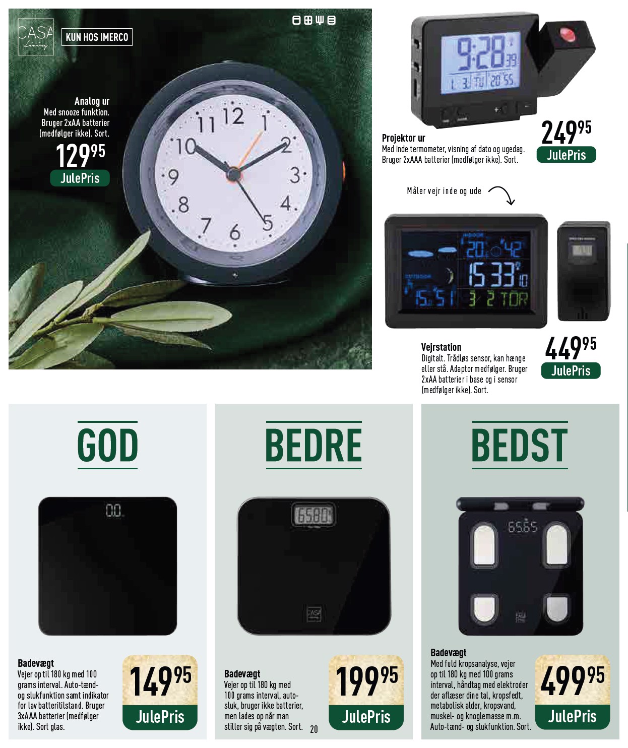 imerco - Imerco tilbudsavis gyldig fra 01.12. til 07.12. - page: 20