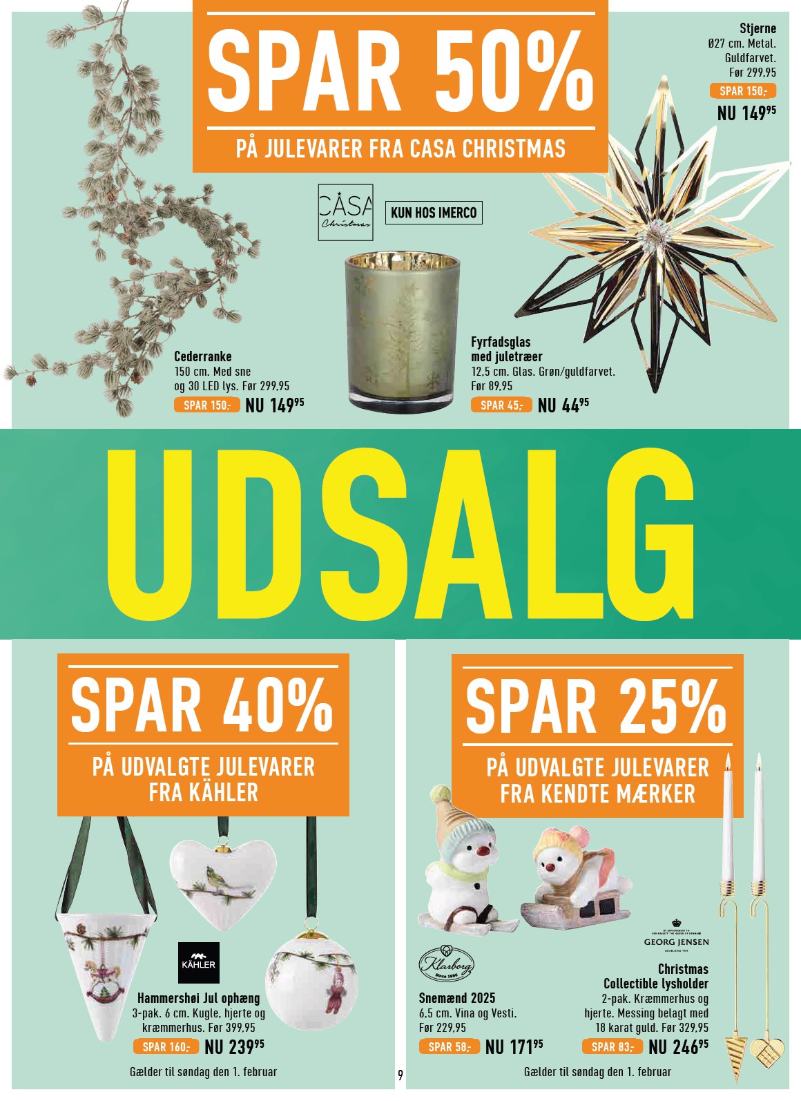 imerco - Imerco tilbudsavis gyldig fra 27.12. til 01.02. - page: 9