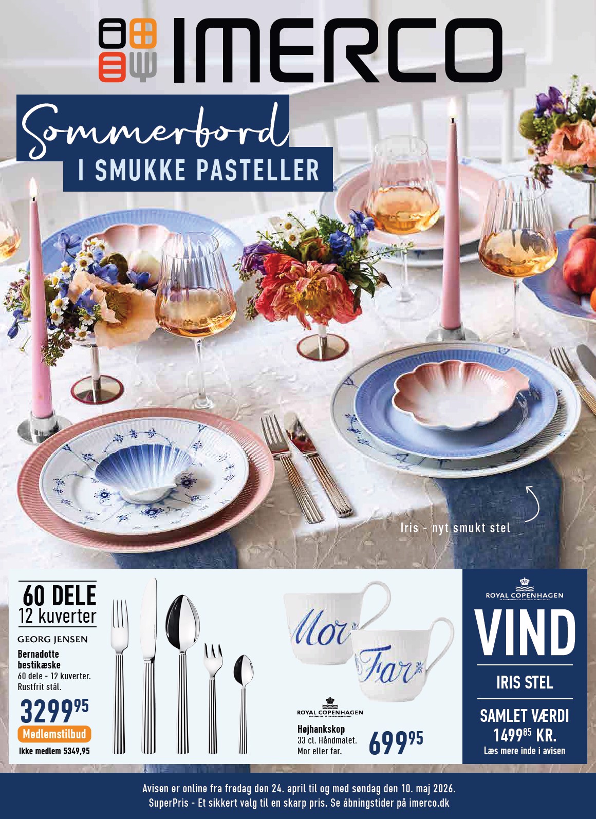 imerco - Aktuel Imerco - Royal Copenhagen & Georg Jensen katalog gyldig fra fredag 24.04.2026 til søndag 10.05.2026
