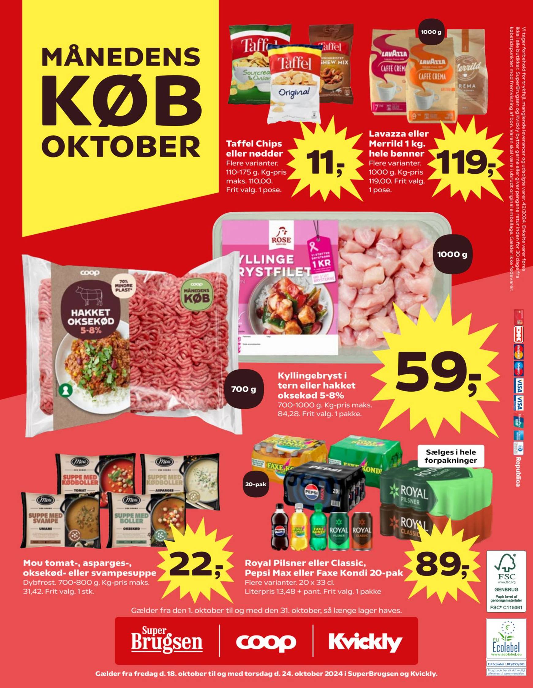 coop-kvickly - Coop - Kvickly tilbudsavis gyldig fra 18.10. - 24.10. - page: 44