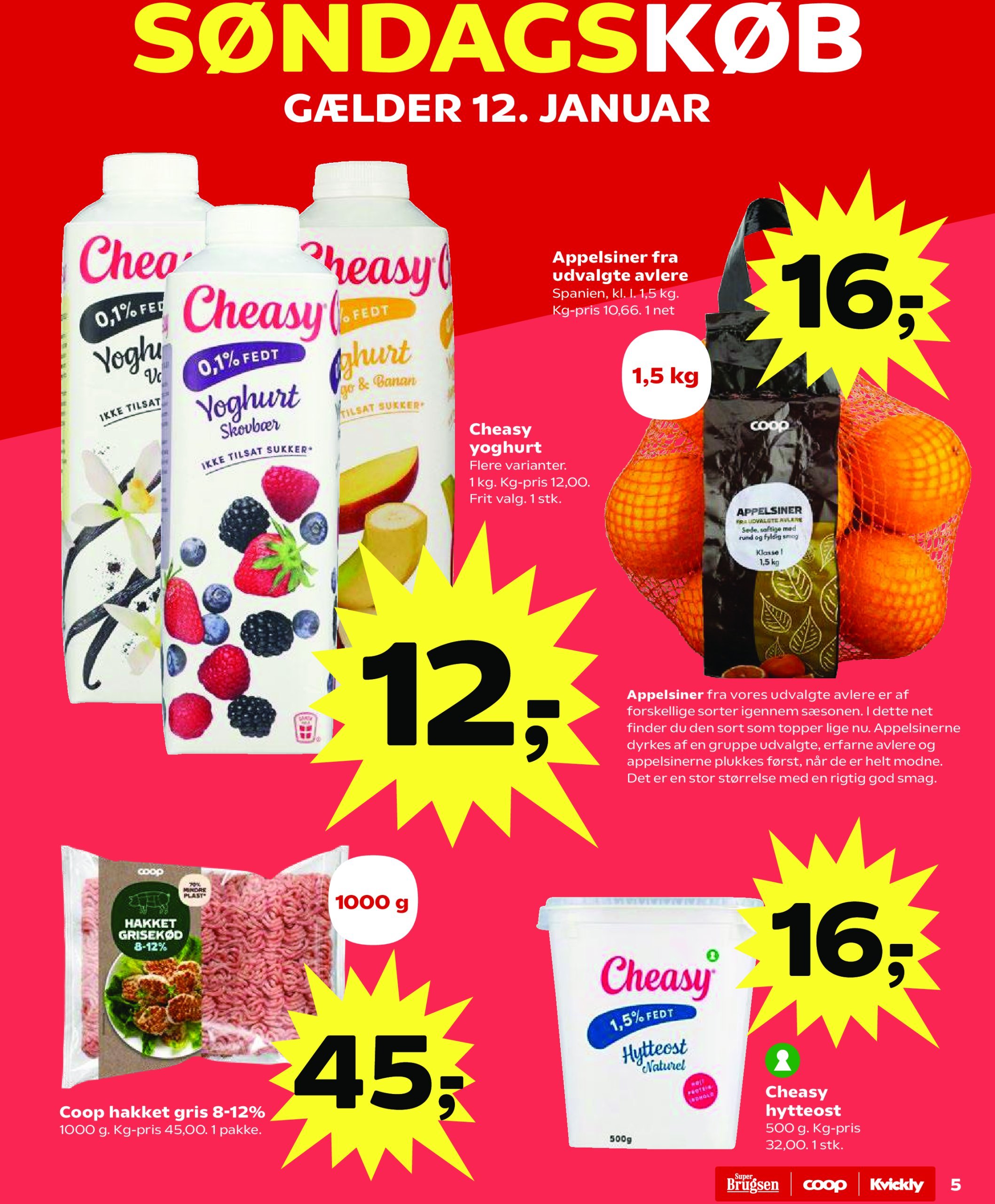 coop-kvickly - Coop - Kvickly tilbudsavis gyldig fra 10.01. - 16.01. - page: 5