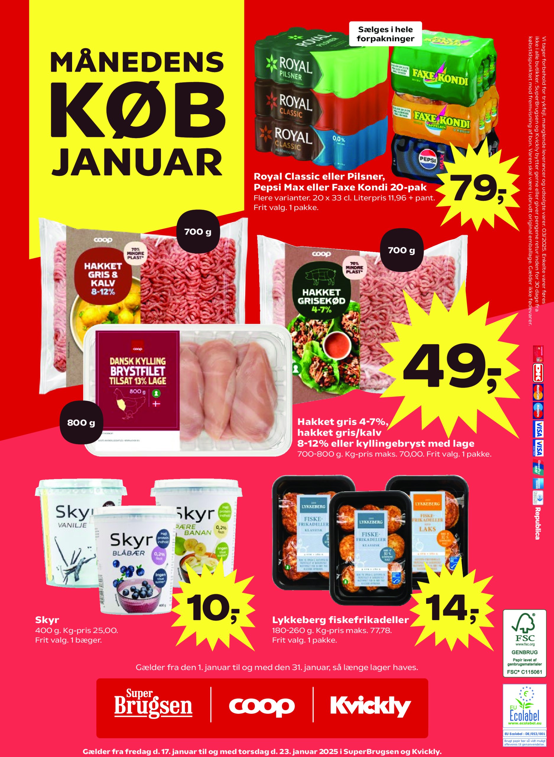 coop-kvickly - Coop - Kvickly tilbudsavis gyldig fra 17.01. - 23.01. - page: 38