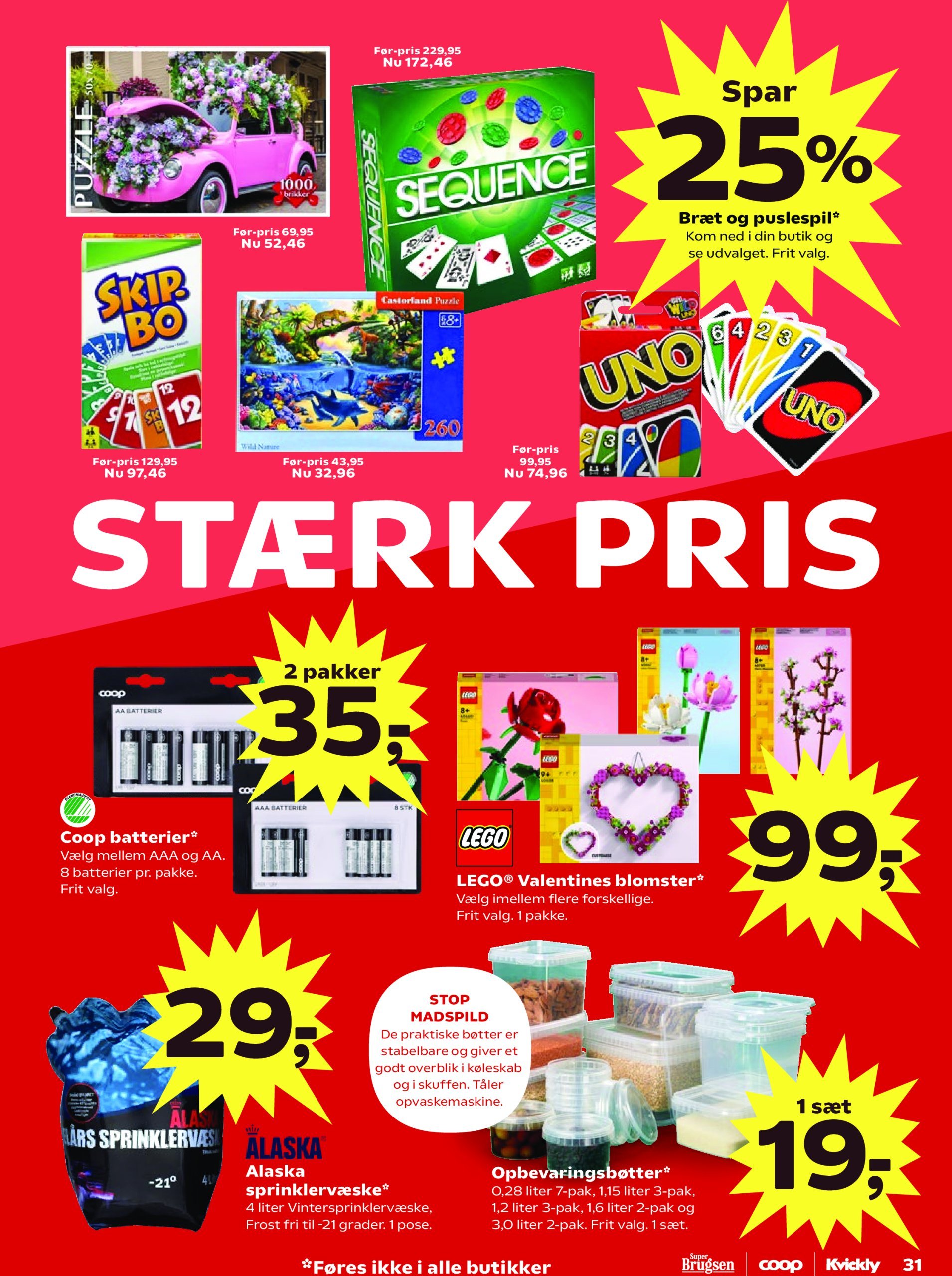 coop-kvickly - Coop - Kvickly tilbudsavis gyldig fra 31.01. - 06.02. - page: 31