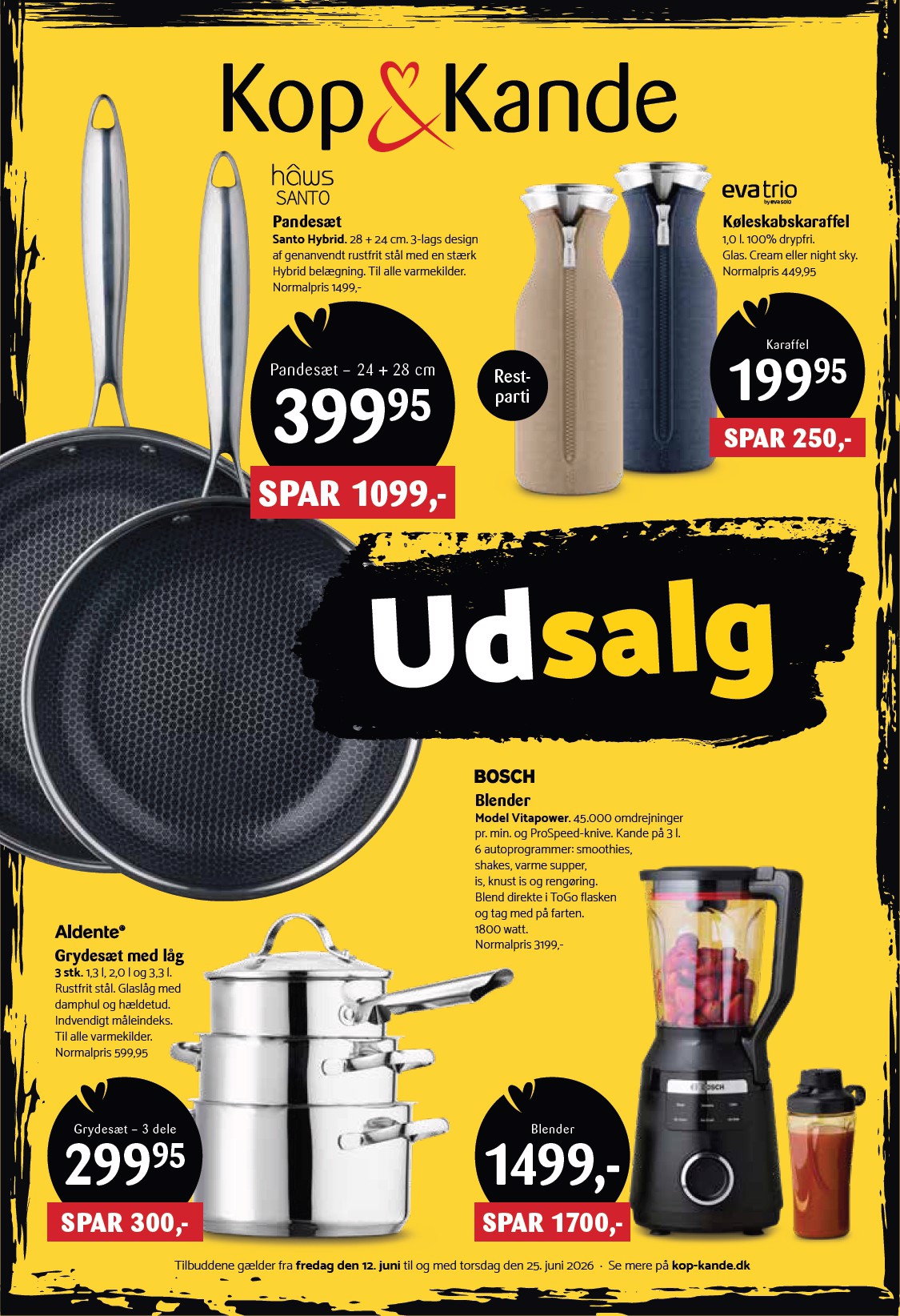 kopkande - Aktuel Kop&Kande - Udsalg Sommer tilbudsavis fra fredag, 12.06.2026 til torsdag, 25.06.2026 - page: 1